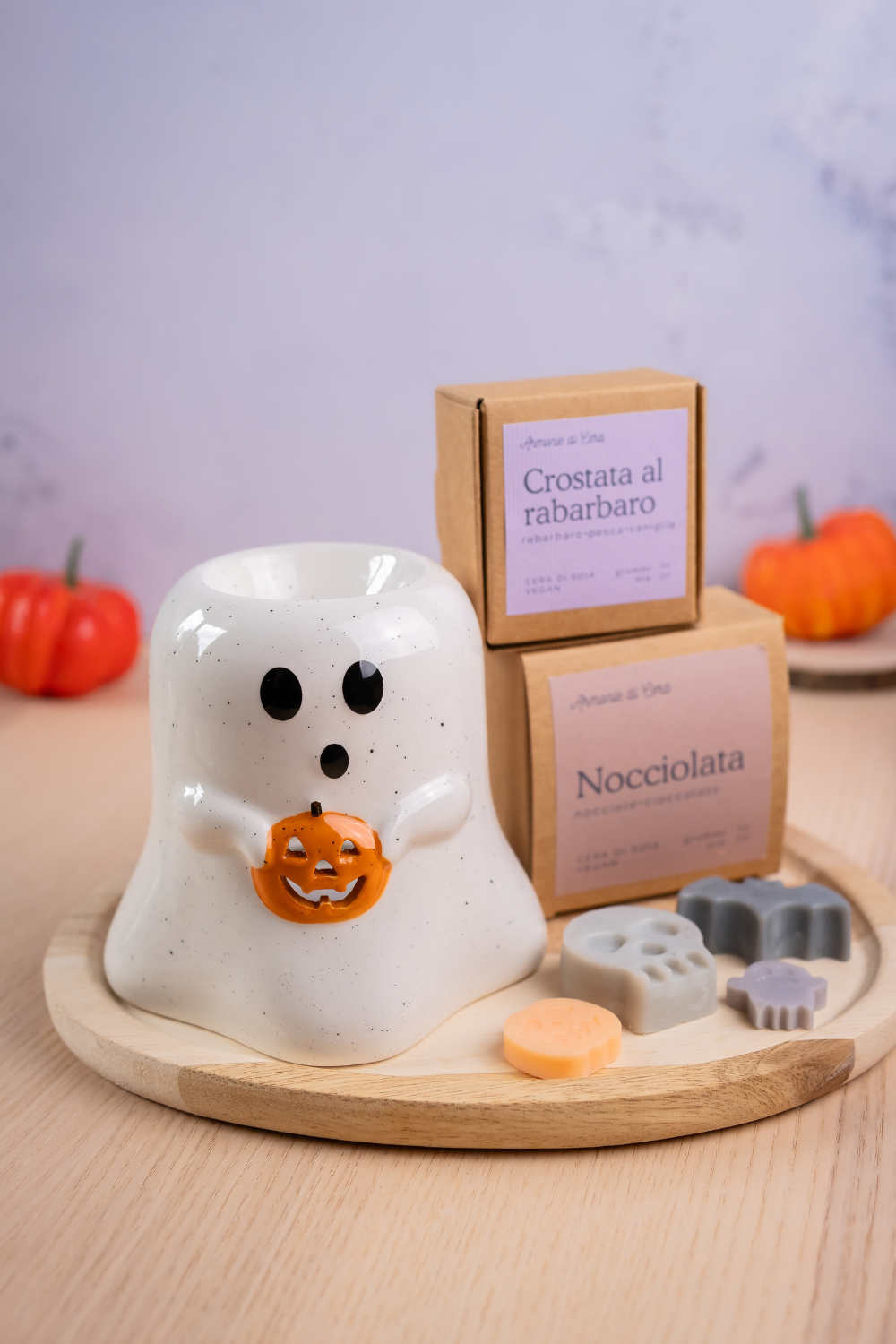 Bruciatore Fantasmino + cialde Halloween
