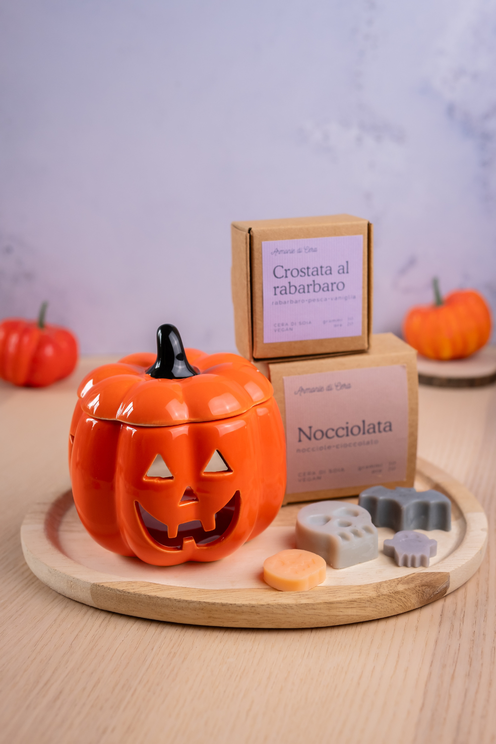 Bruciatore Zucca + Cialde Halloween