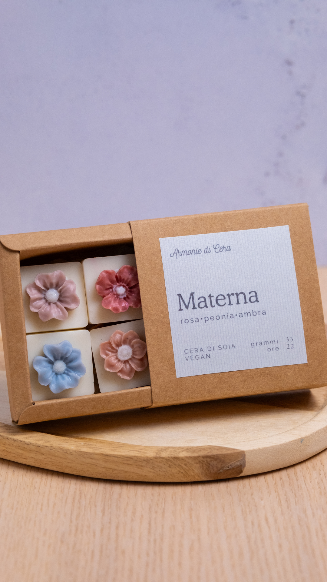Materna • rosa, peonia, ambra