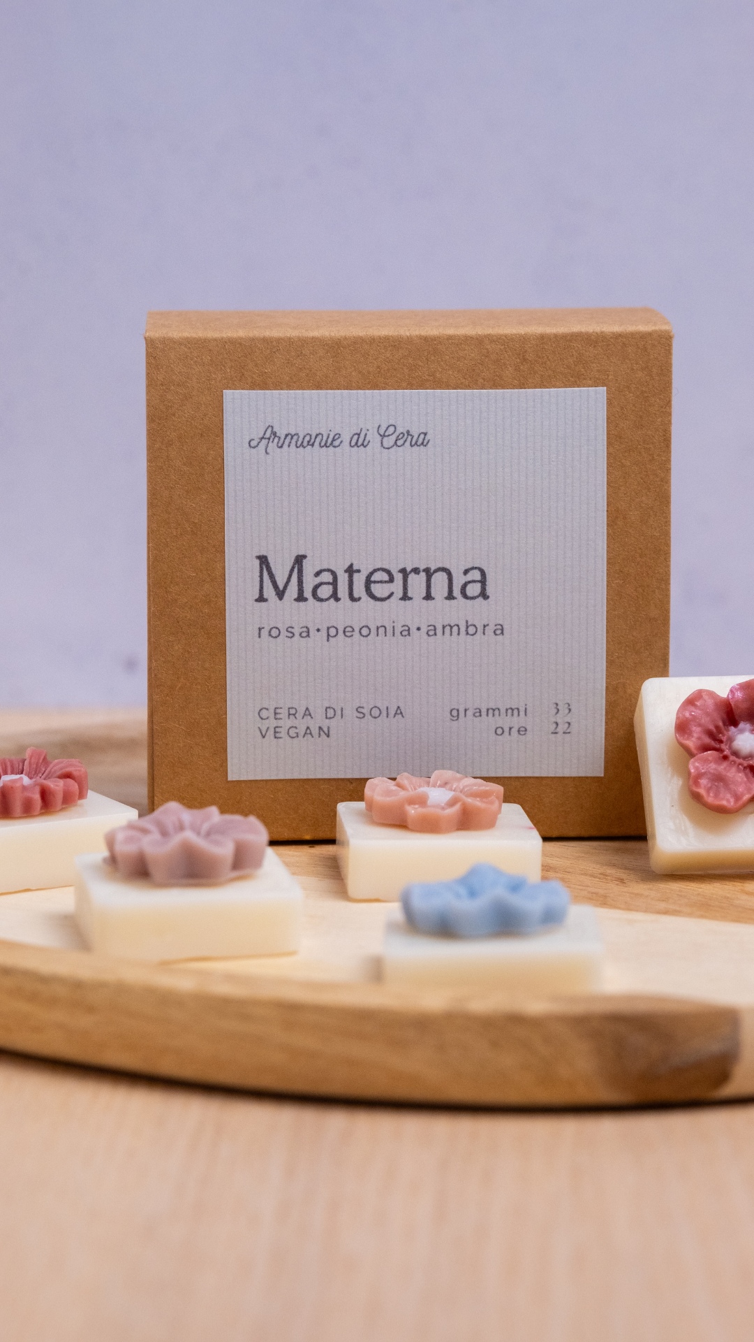 Materna • rosa, peonia, ambra