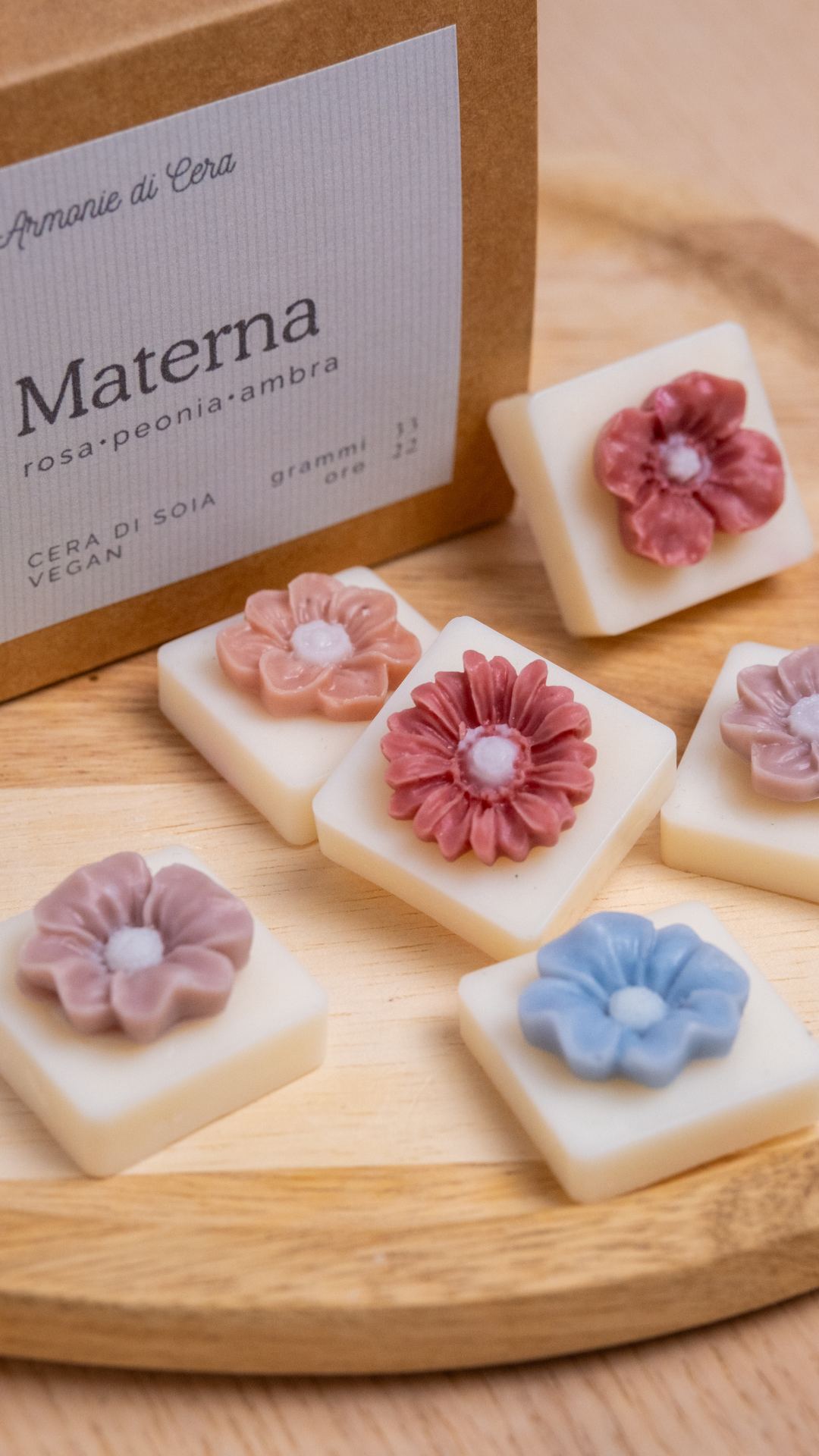 Materna • rosa, peonia, ambra