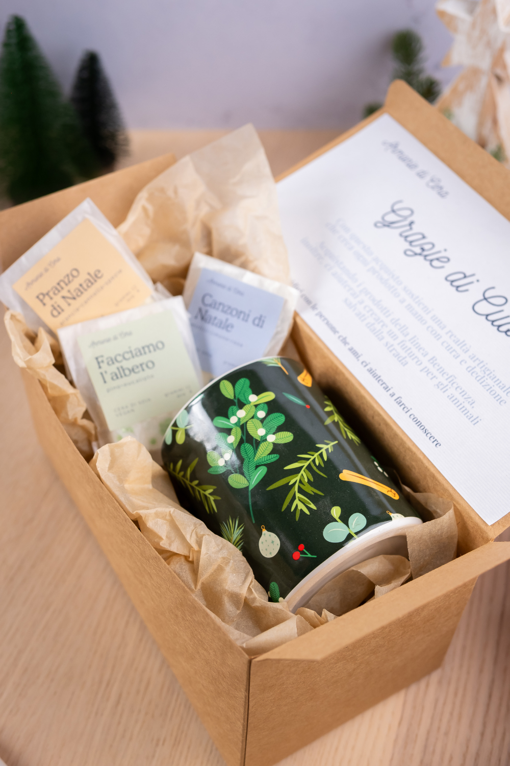 Box Bruciatore con cubetti glitter