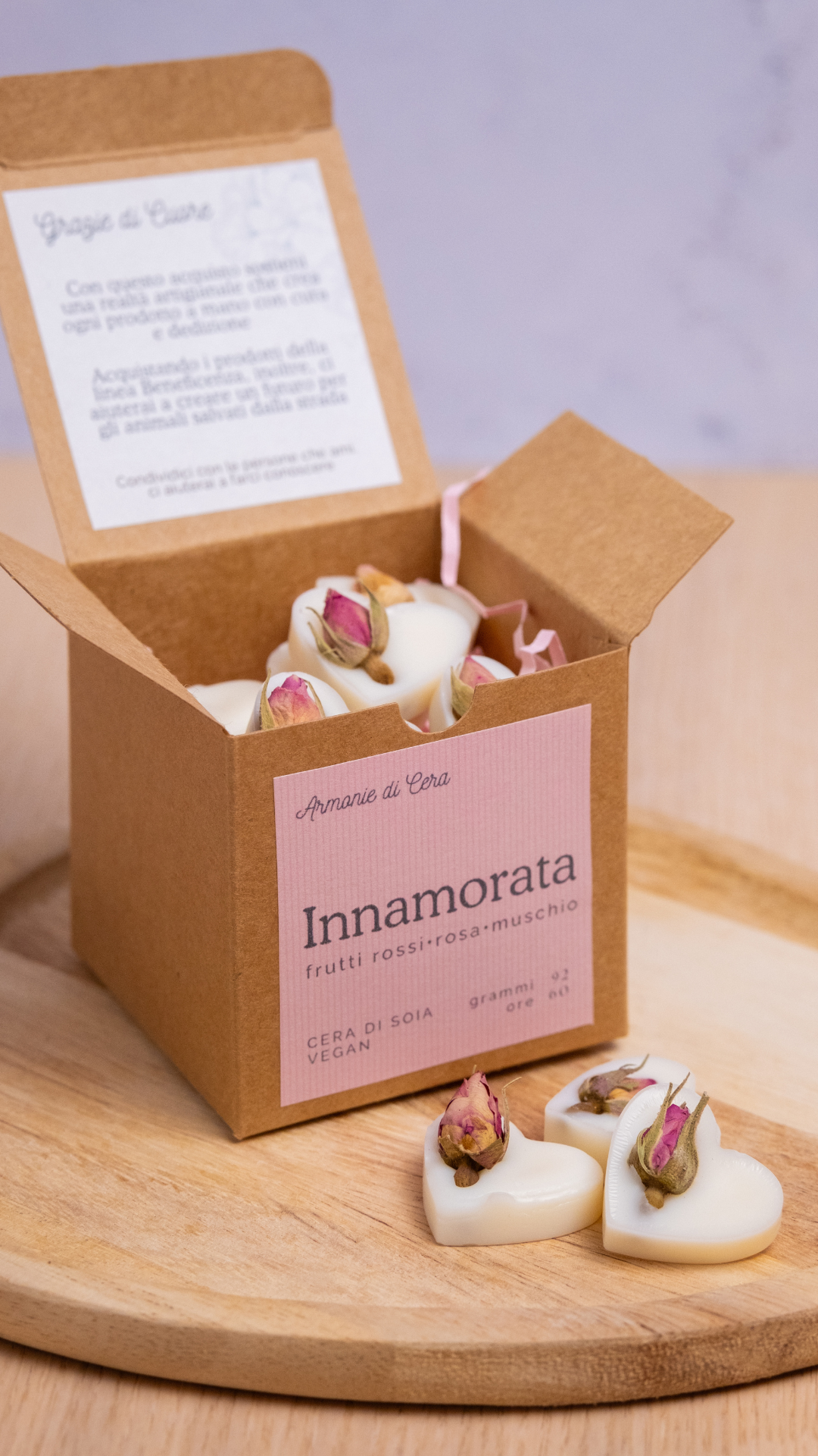 Innamorata • frutti rossi, muschio