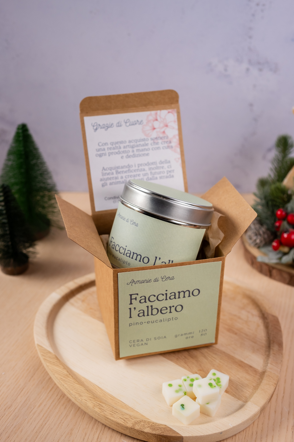 Facciamo l'albero • pino, eucalipto
