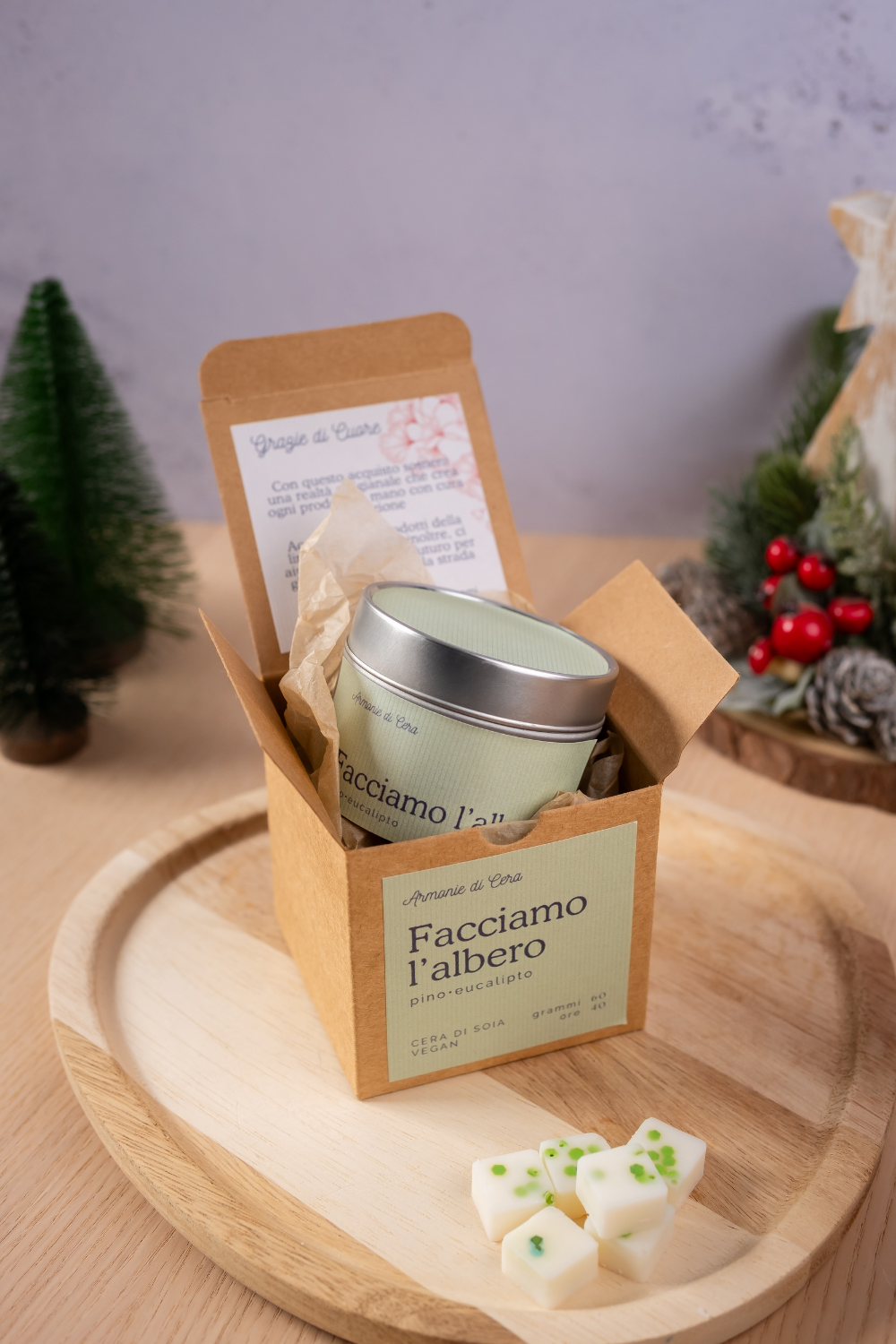 Facciamo l'albero • pino, eucalipto