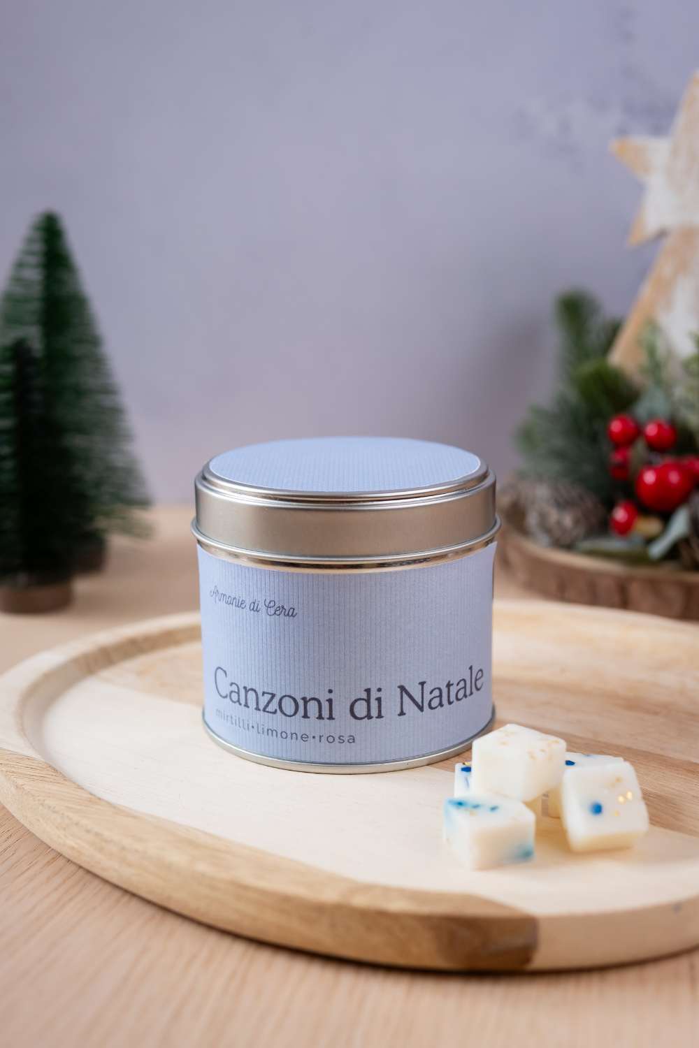 Canzoni di Natale • mirtilli, limone, rosa