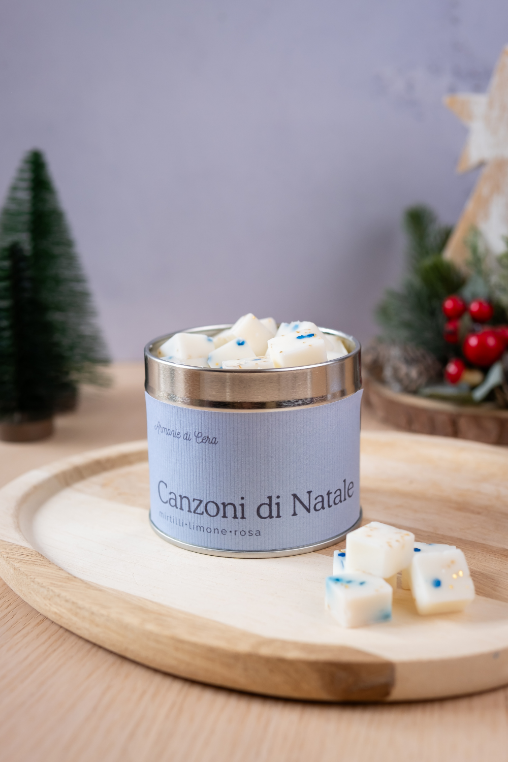 Canzoni di Natale • mirtilli, limone, rosa