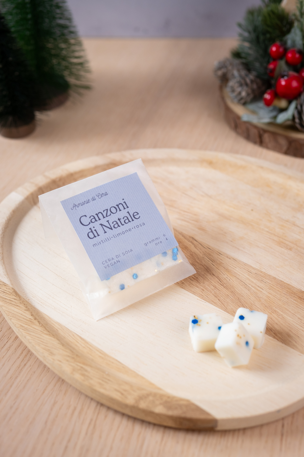 Canzoni di Natale • mirtilli, limone, rosa