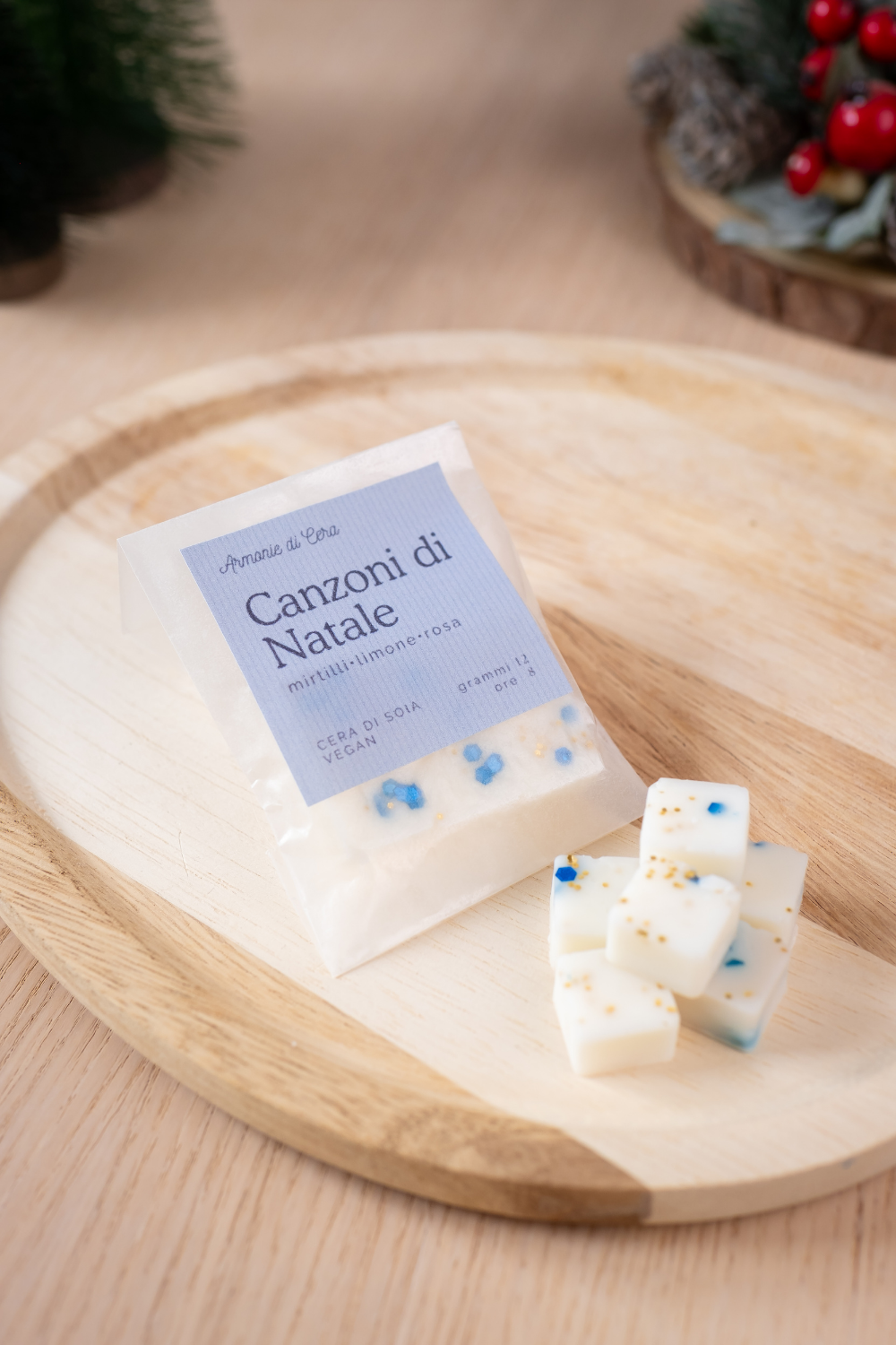Canzoni di Natale • mirtilli, limone, rosa