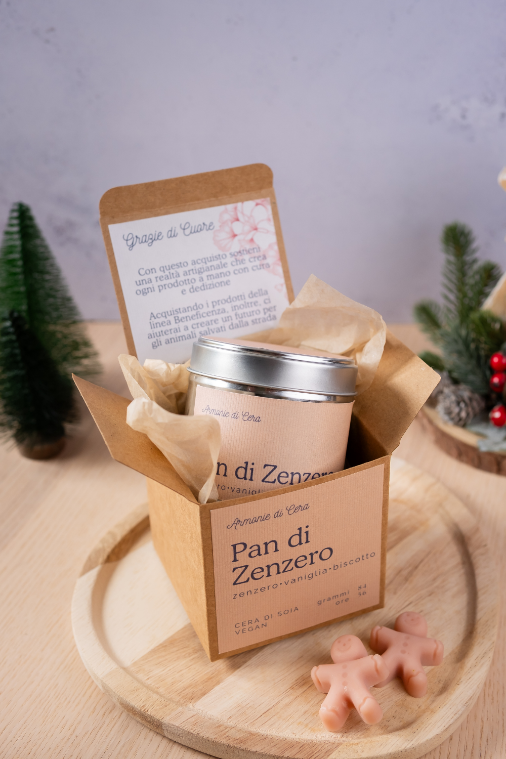 Pan di Zenzero • zenzero, vaniglia, biscotto