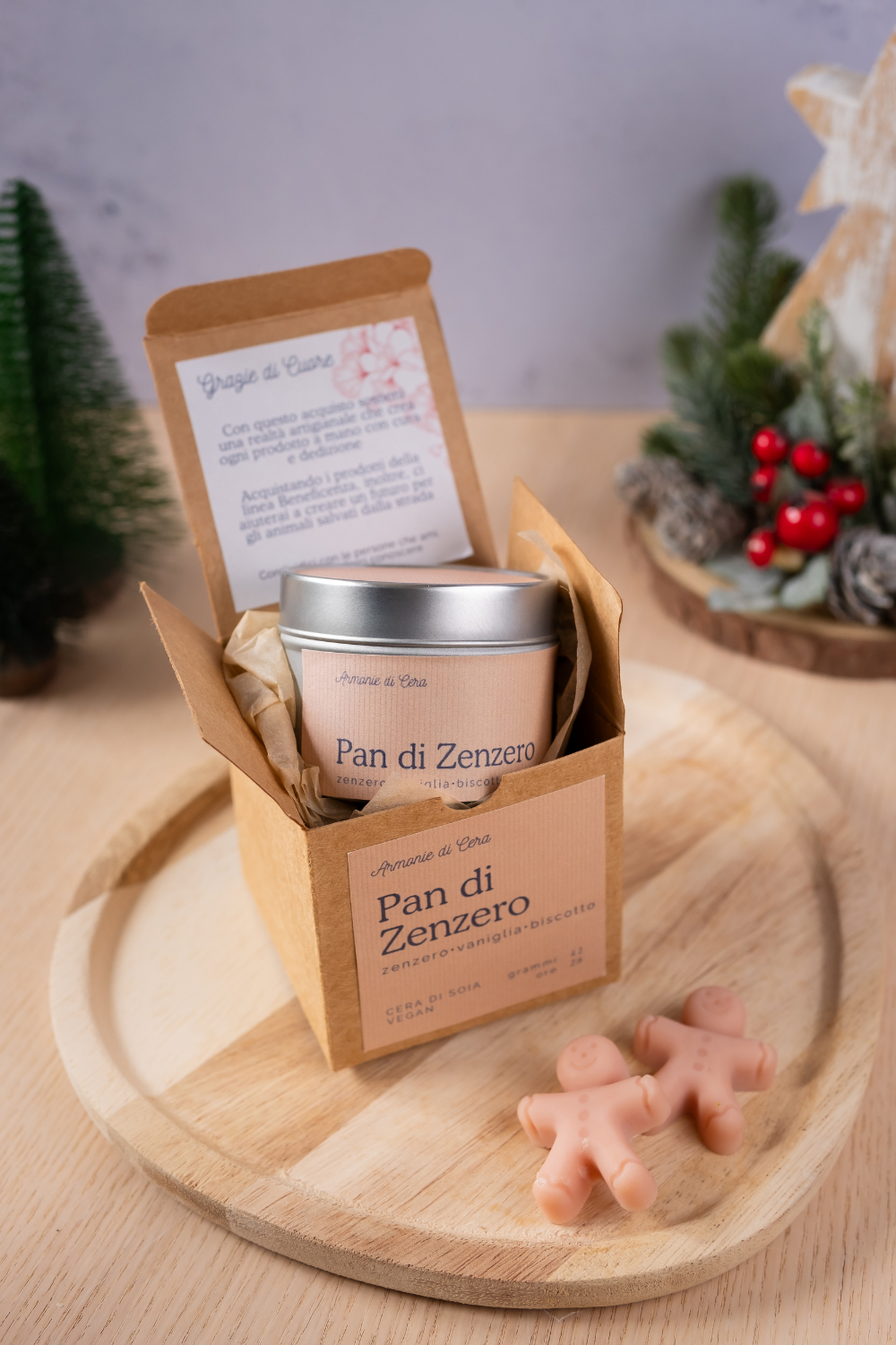 Pan di Zenzero • zenzero, vaniglia, biscotto