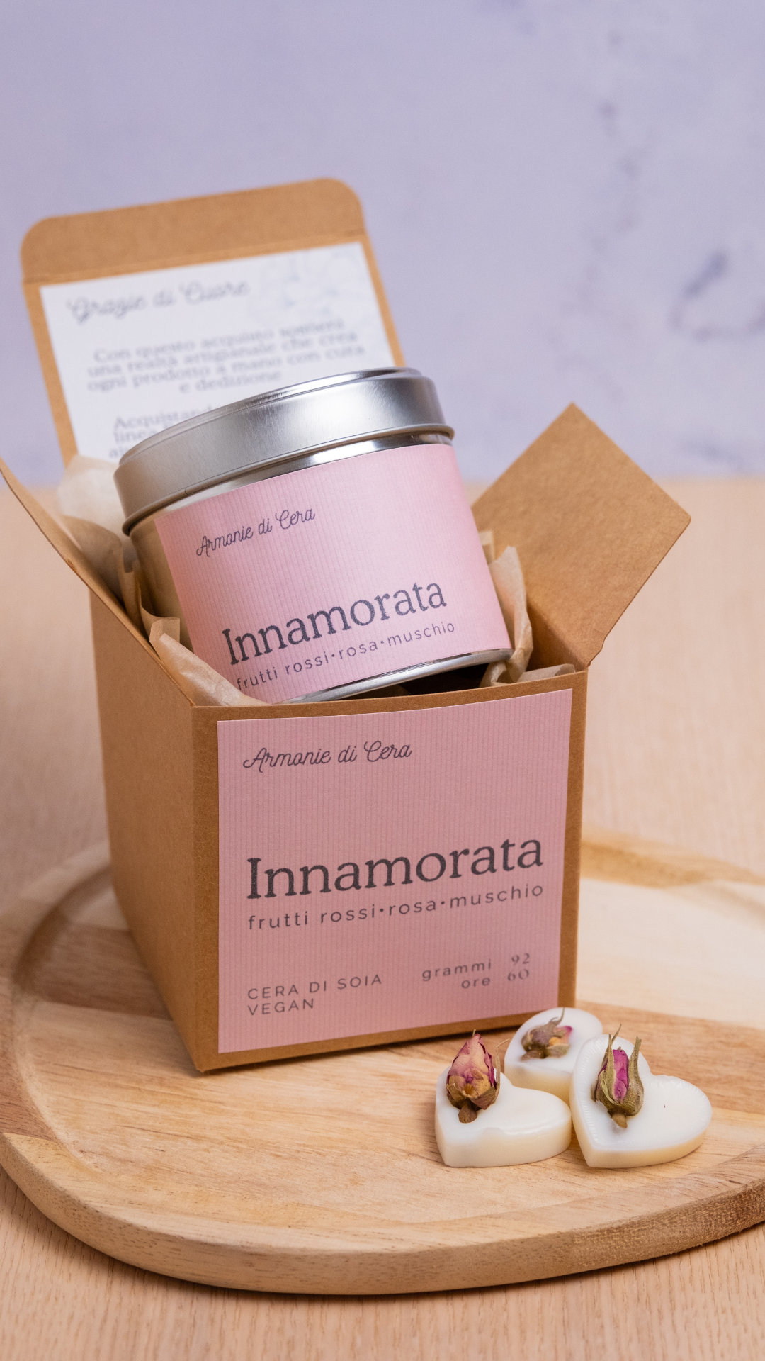 Innamorata • frutti rossi, muschio