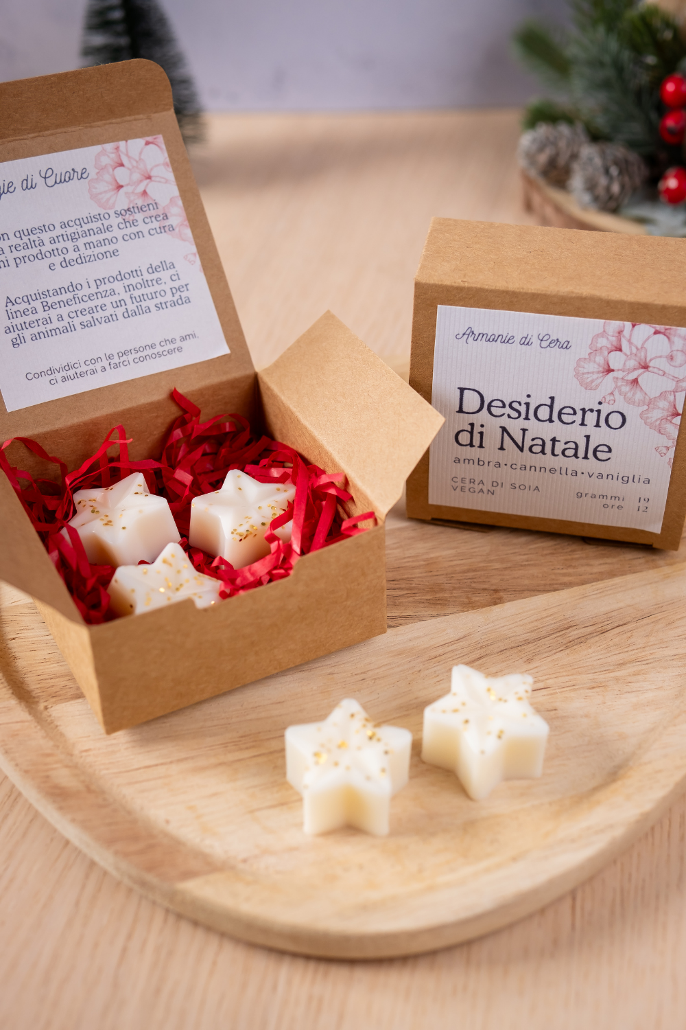 Desiderio di Natale • ambra, cannella, vaniglia