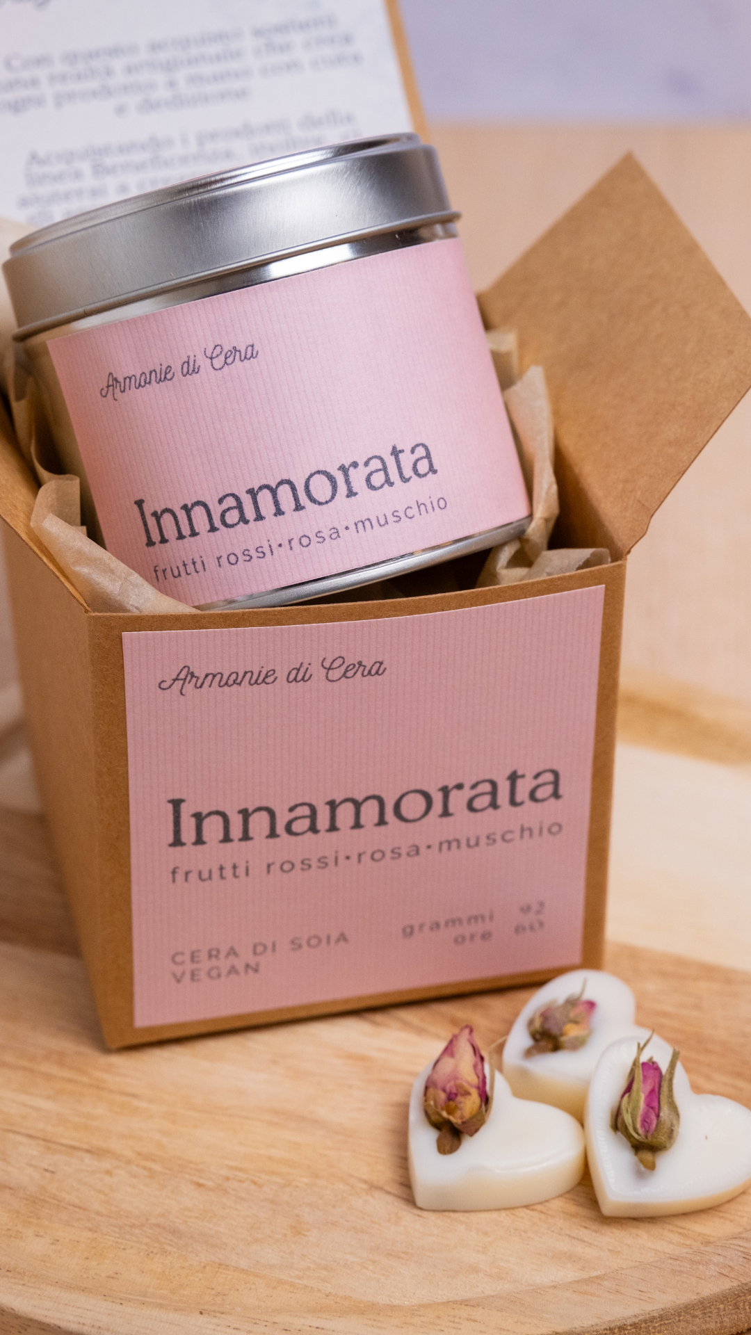 Innamorata • frutti rossi, muschio