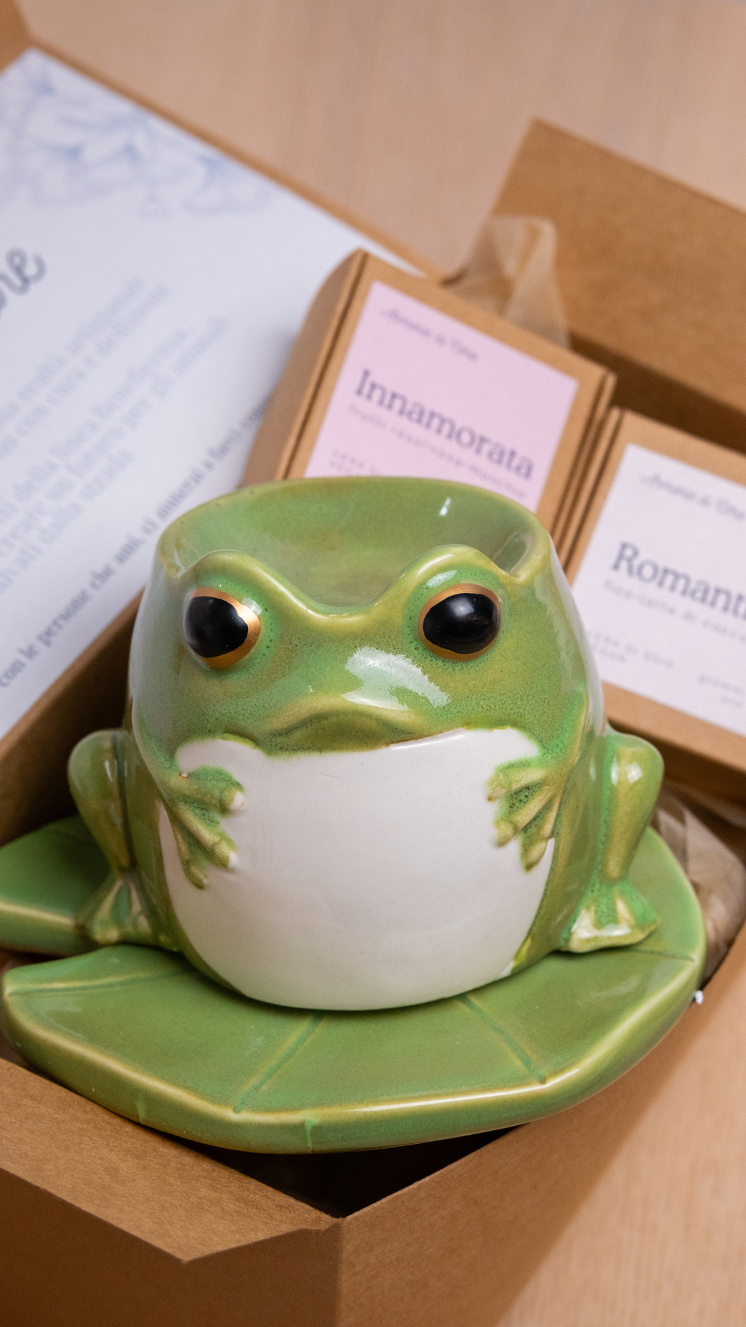 Box Ranocchio + cialde San Valentino