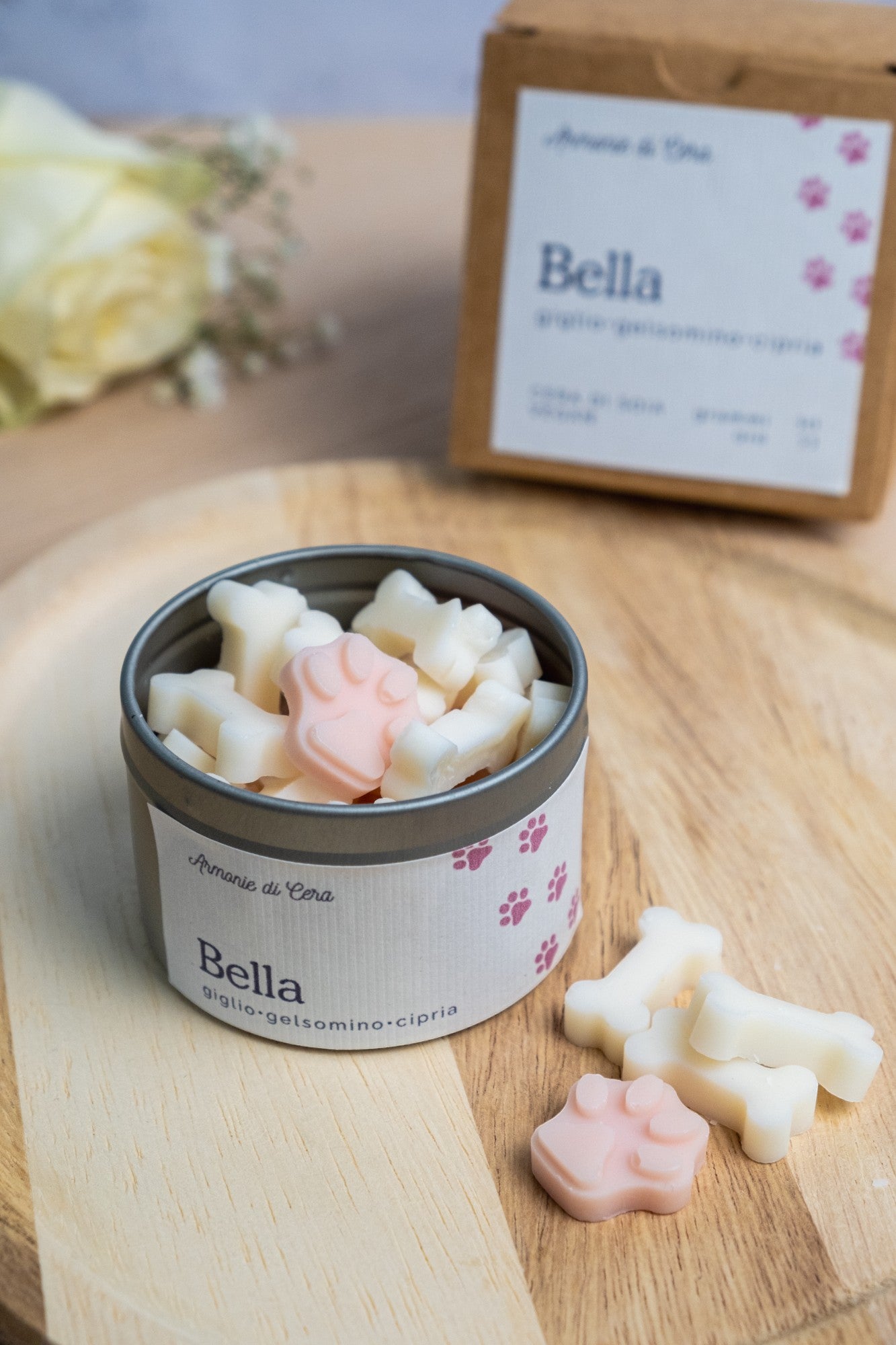 Bella • giglio, gelsomino e cipria