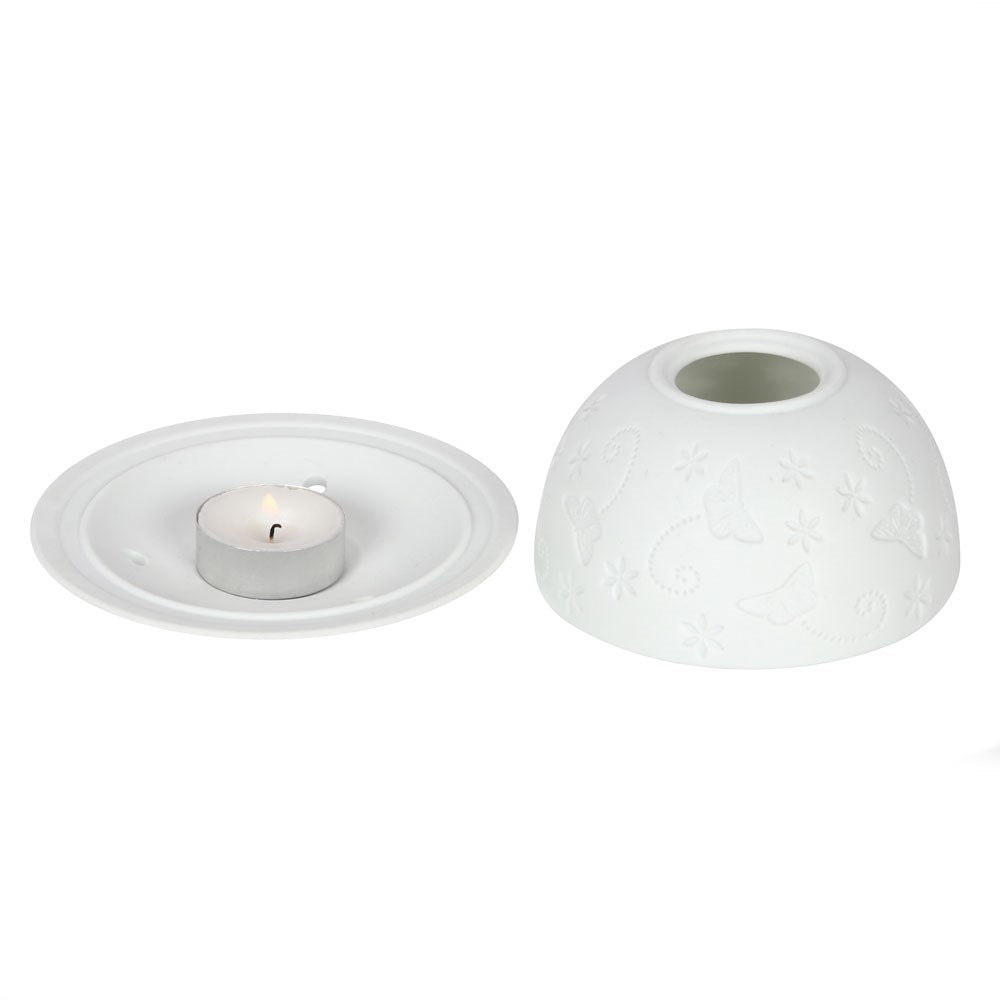 Porta tealight Farfalle