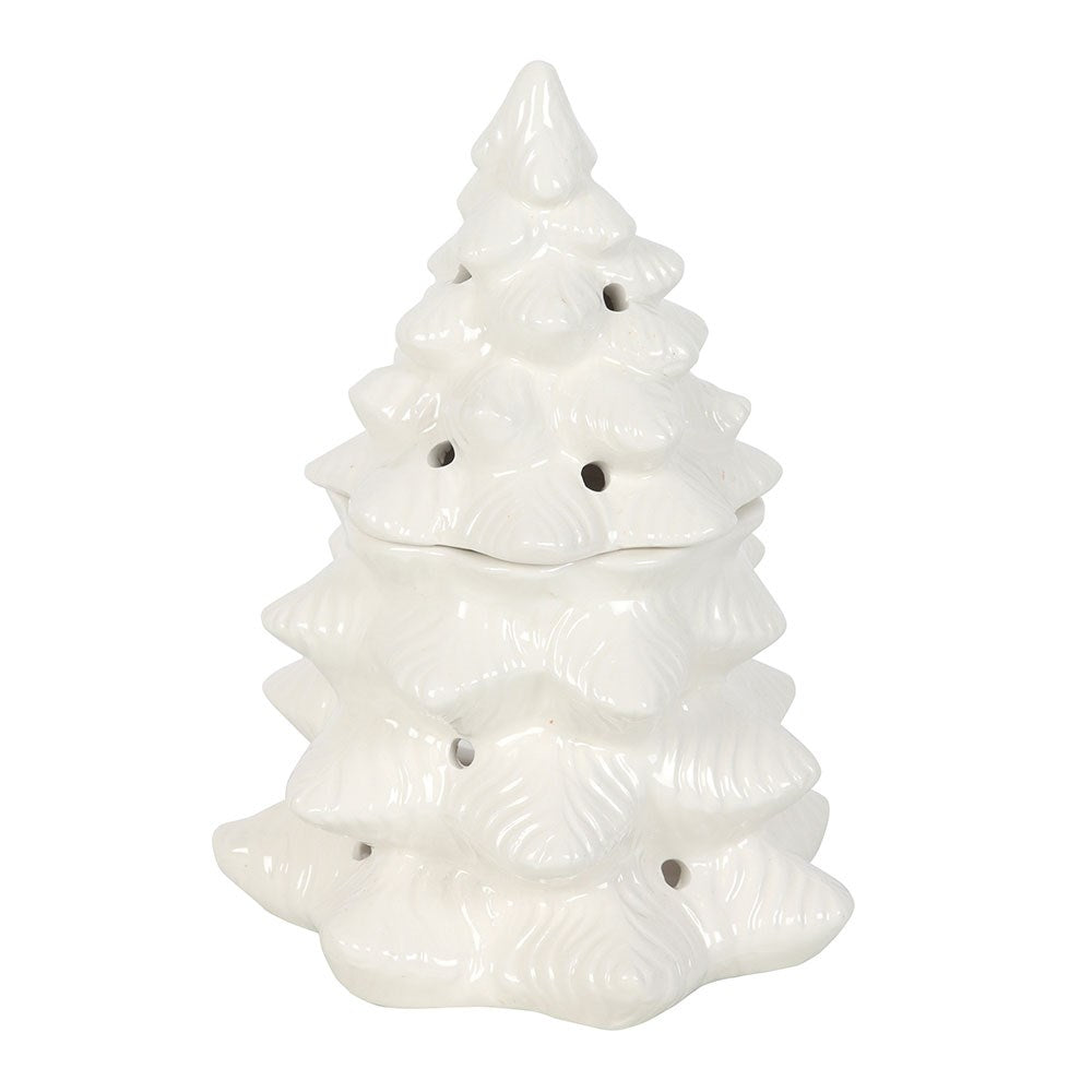 Bruciatore Albero di Natale Bianco