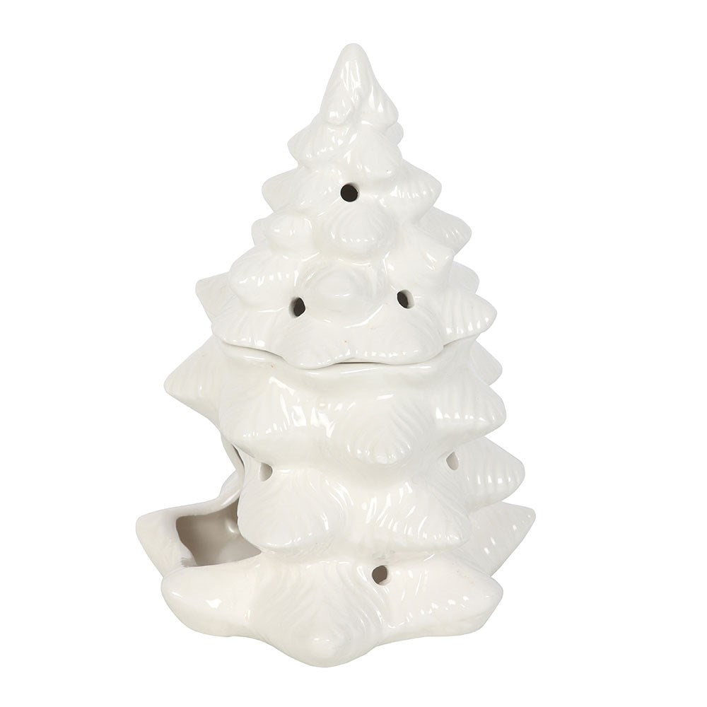 Bruciatore Albero di Natale Bianco
