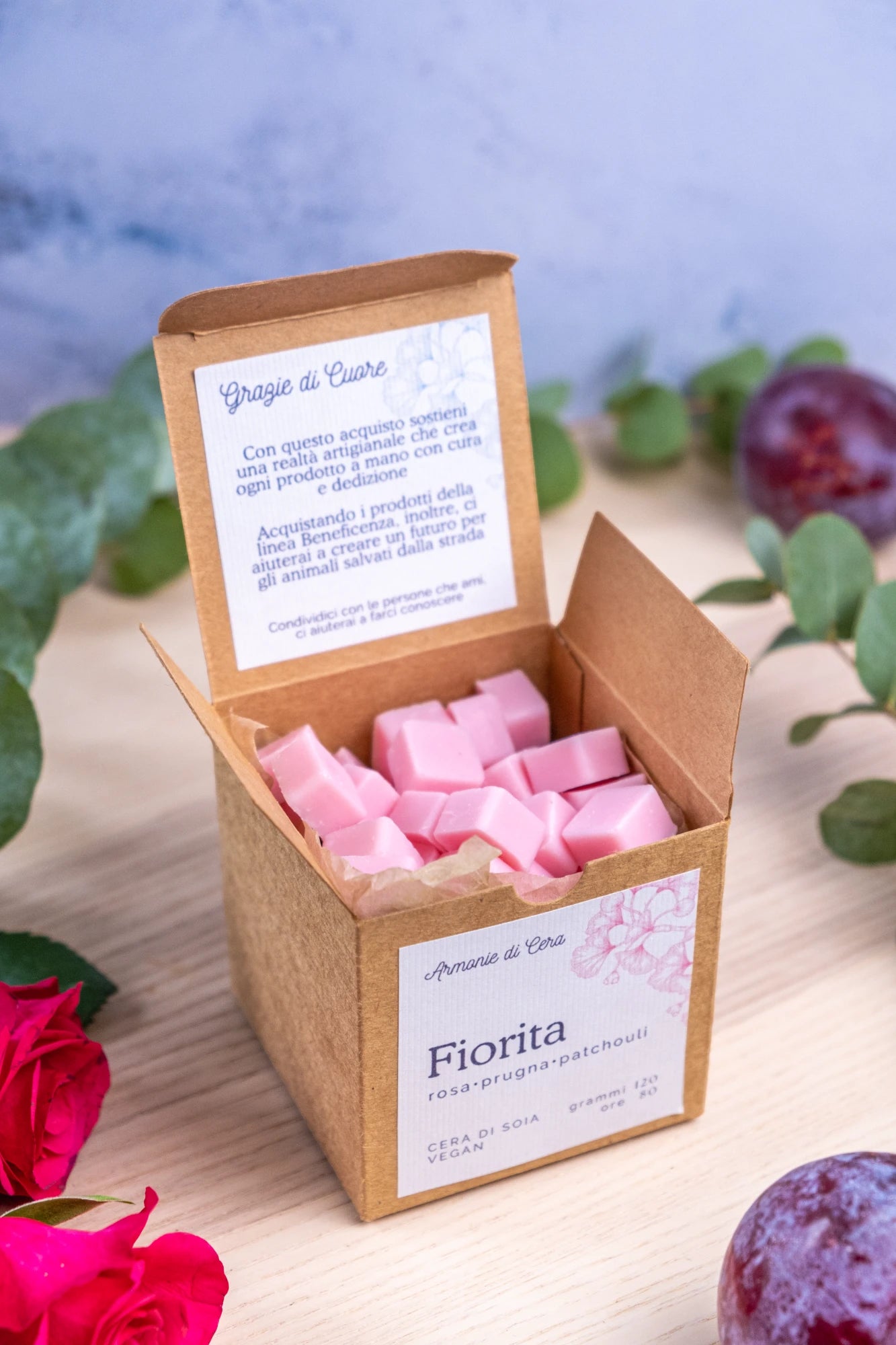 Fiorita • rosa, prugna e patchouli