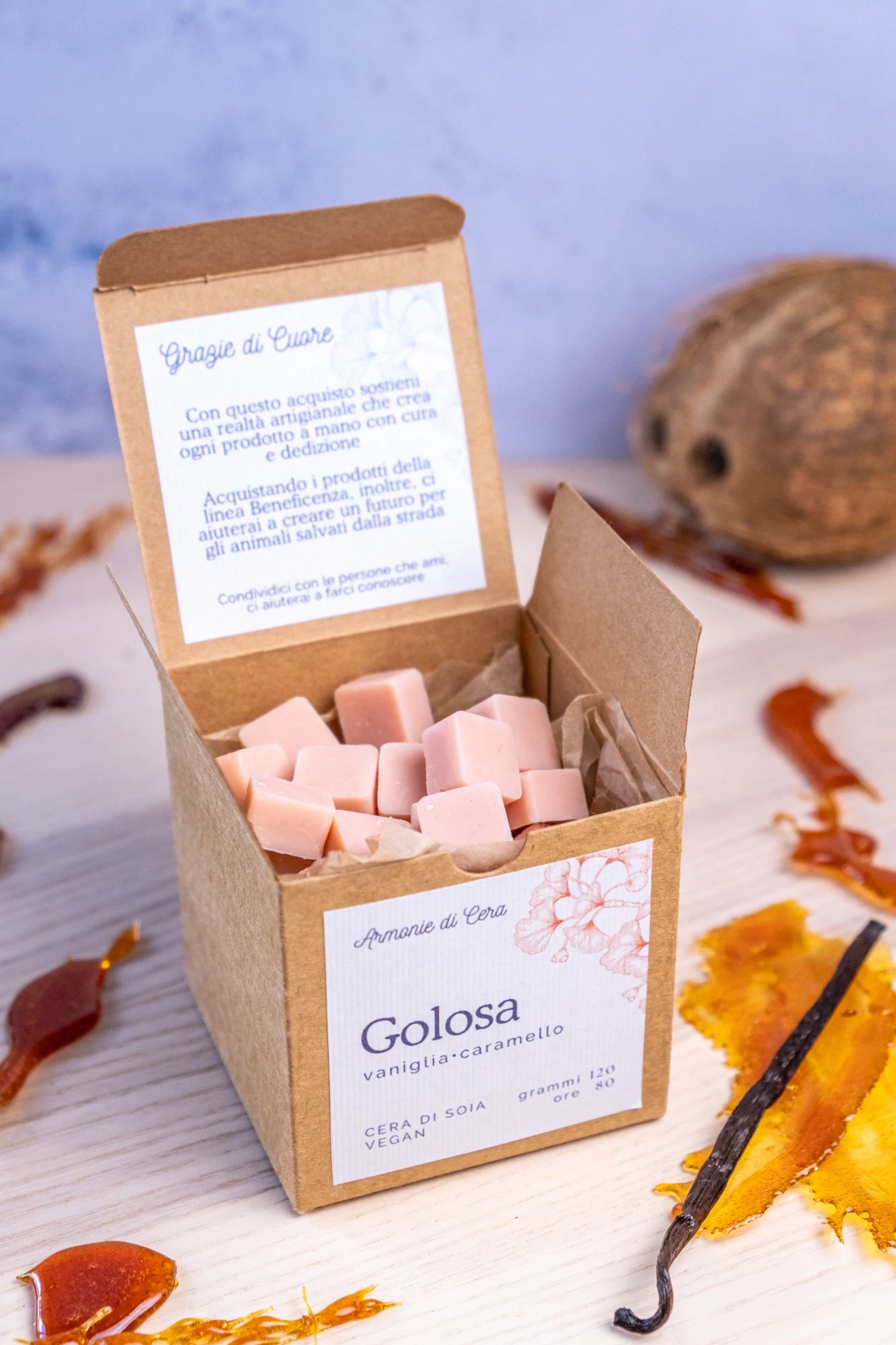 Golosa • vaniglia e caramello