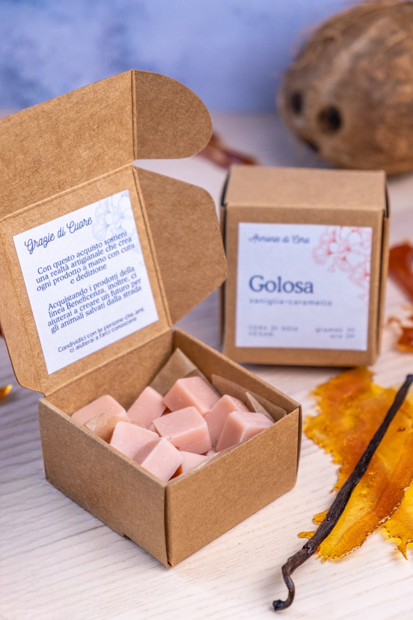 Golosa • vaniglia e caramello