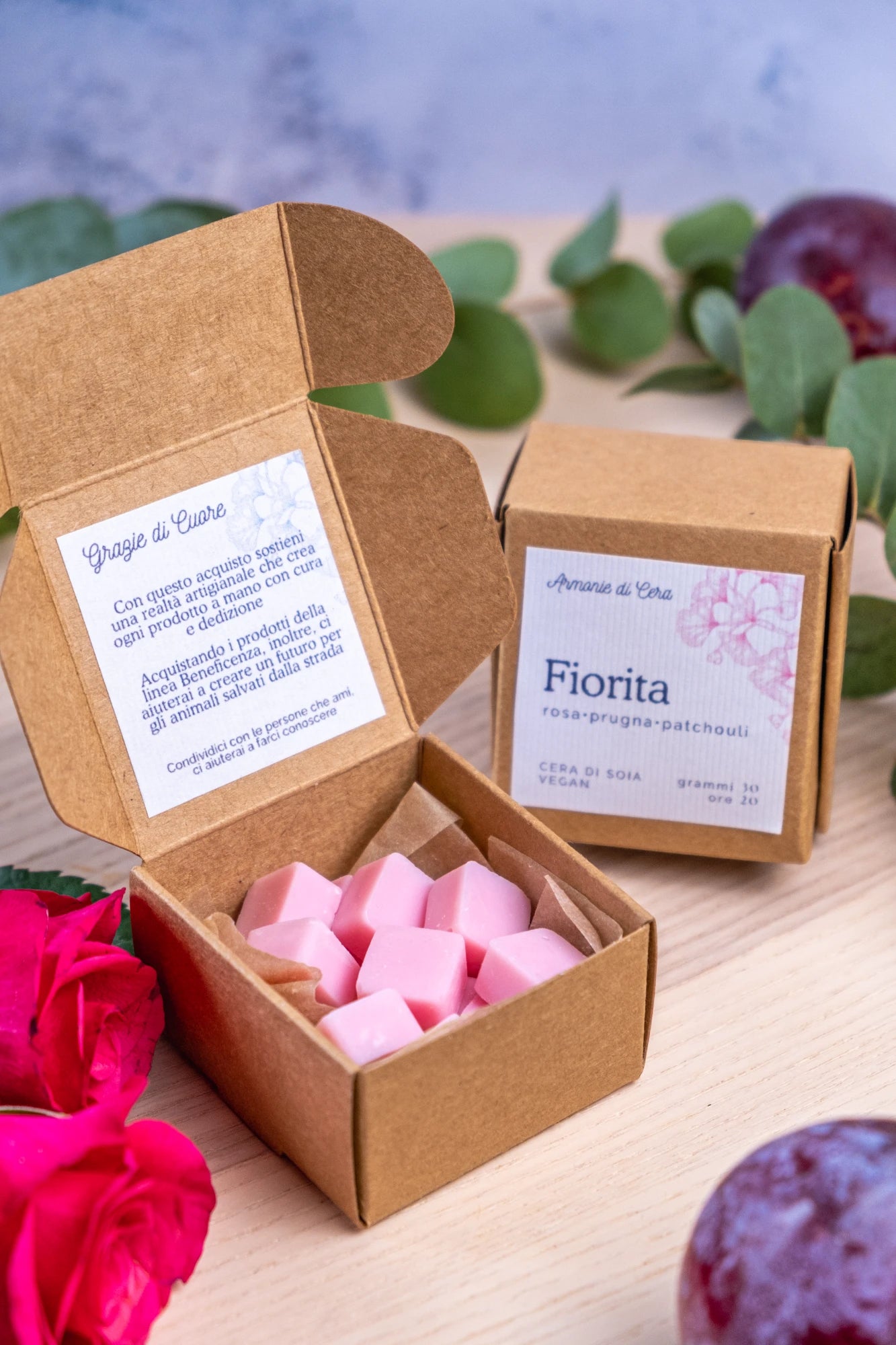 Fiorita • rosa, prugna e patchouli