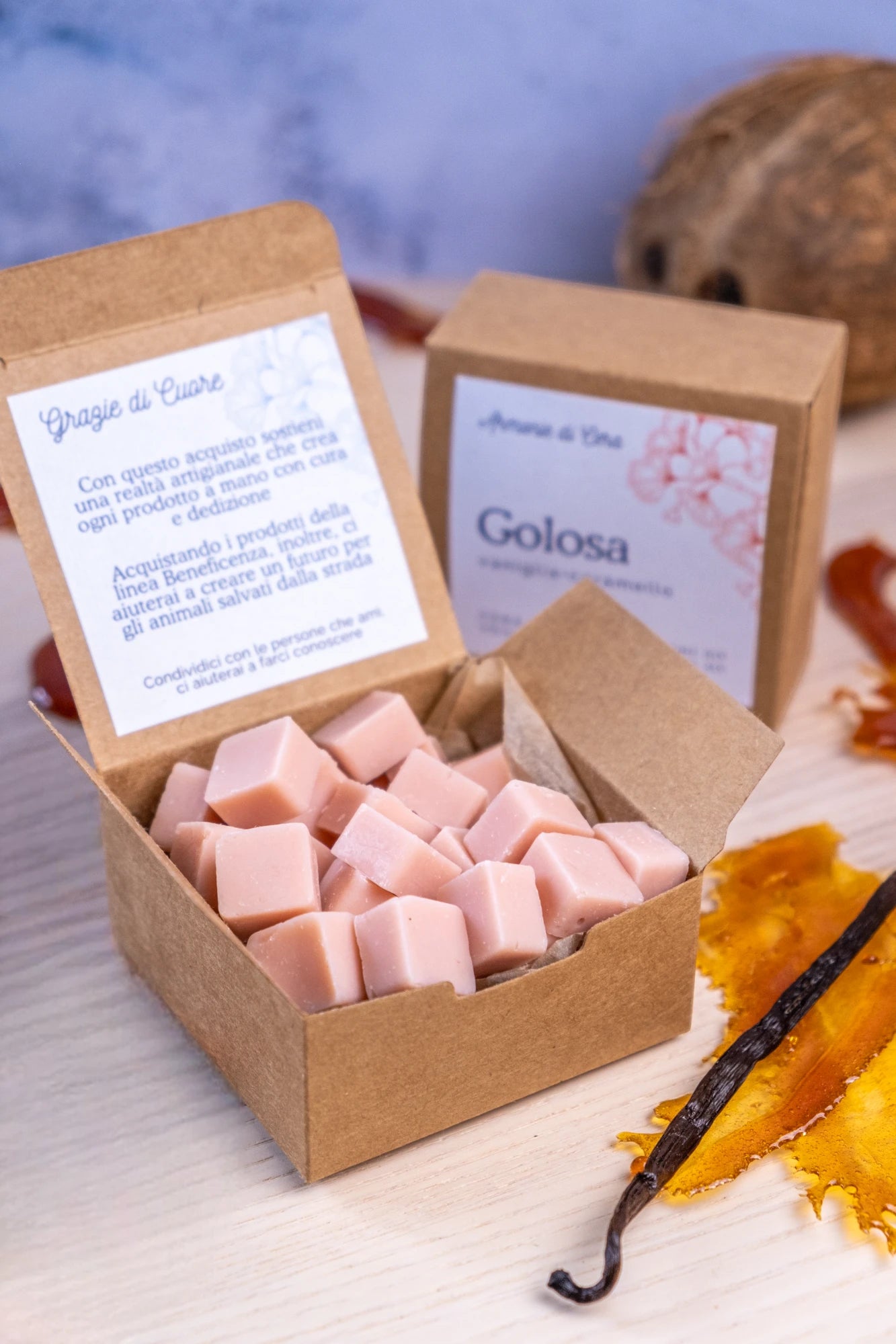 Golosa • vaniglia e caramello