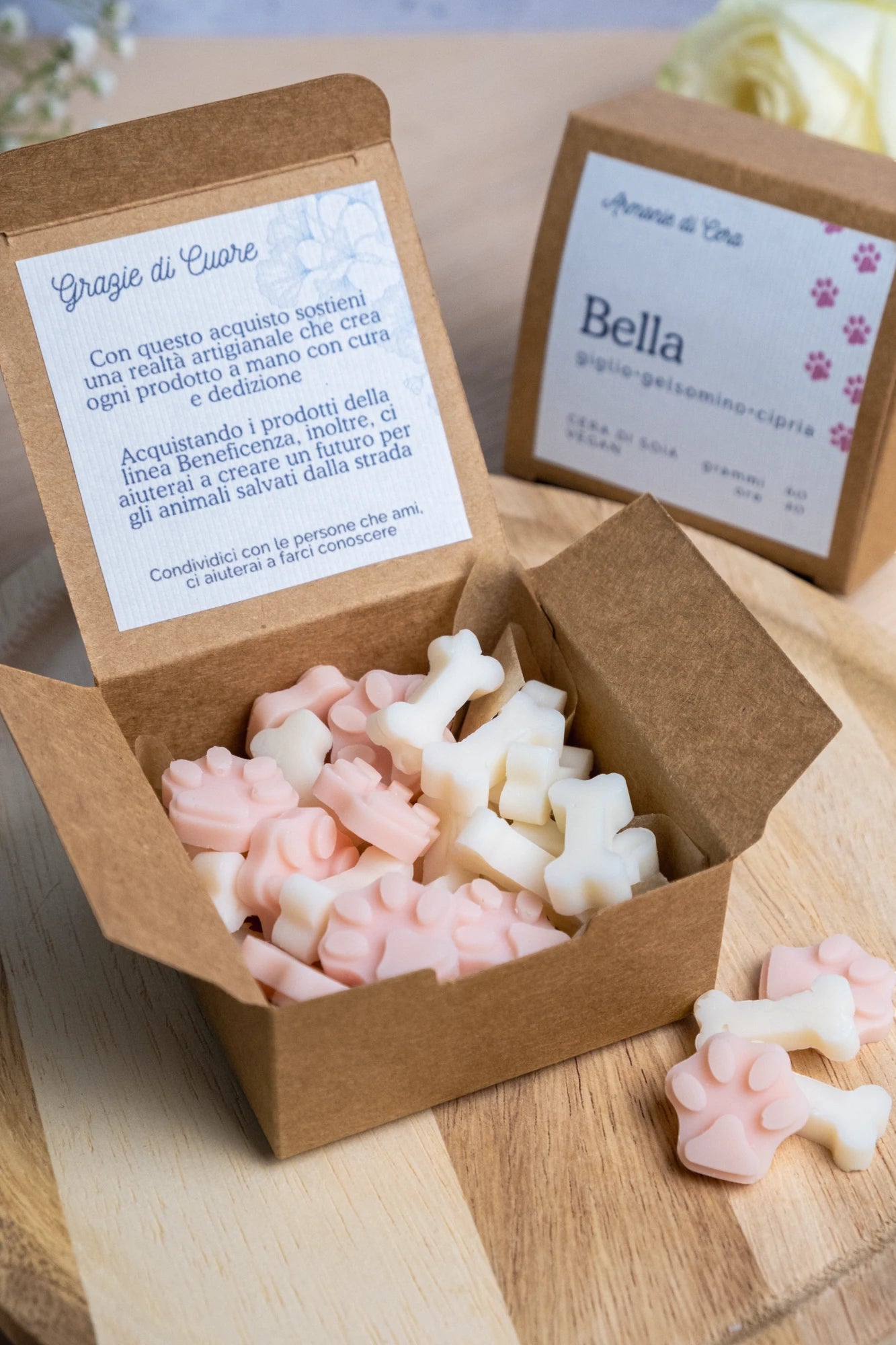 Bella • giglio, gelsomino e cipria