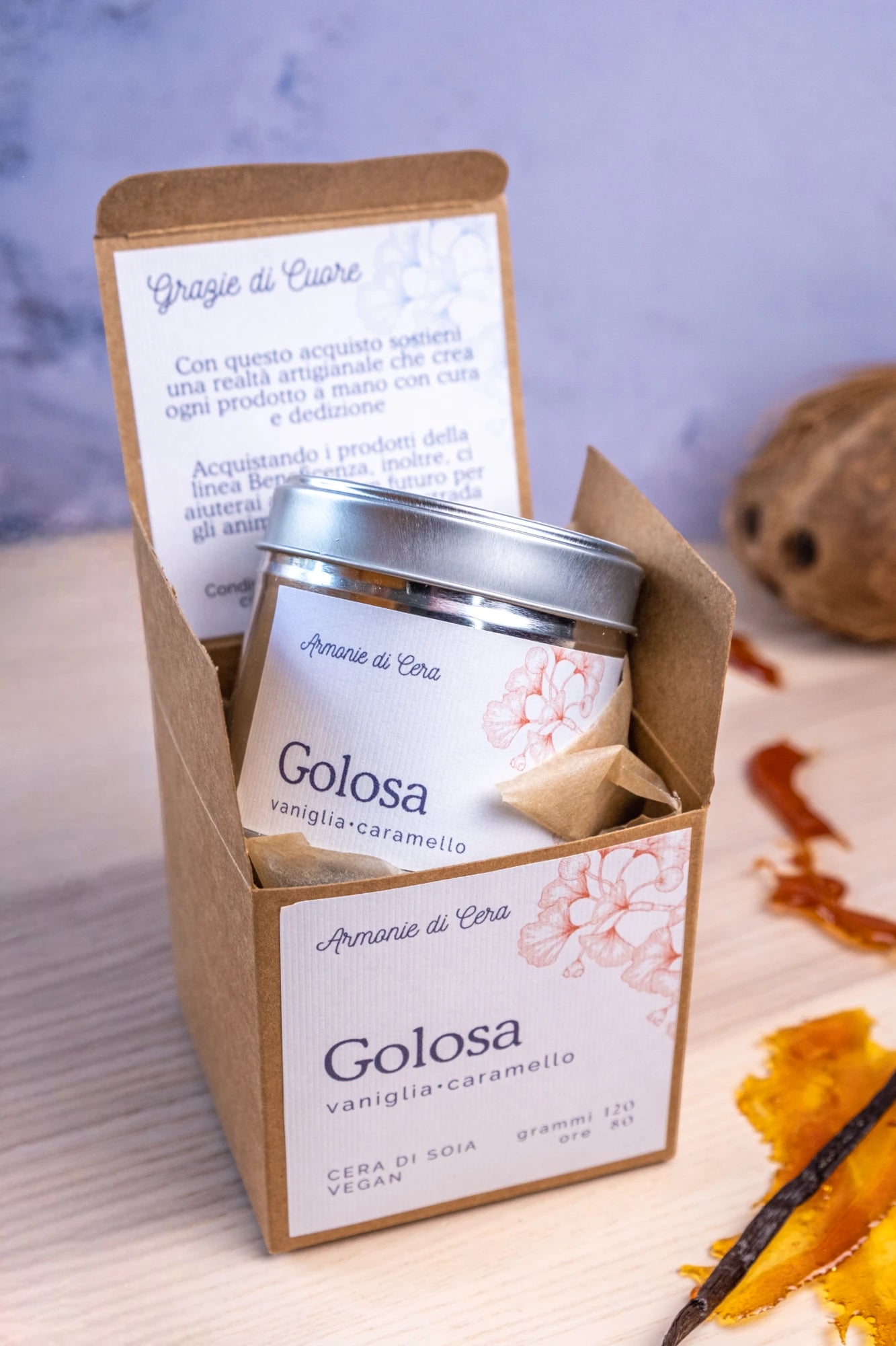 Golosa • vaniglia e caramello