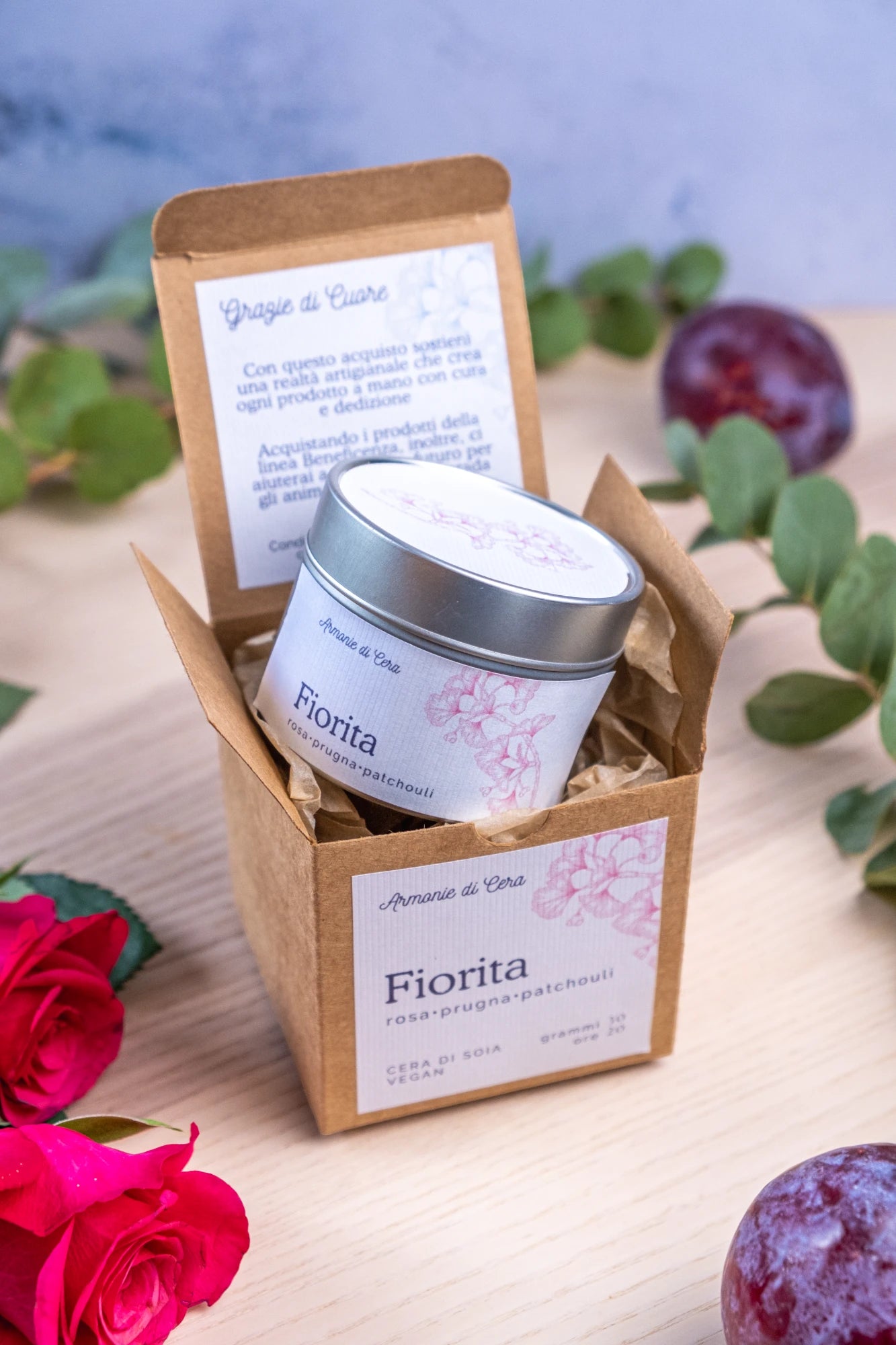 Fiorita • rosa, prugna e patchouli