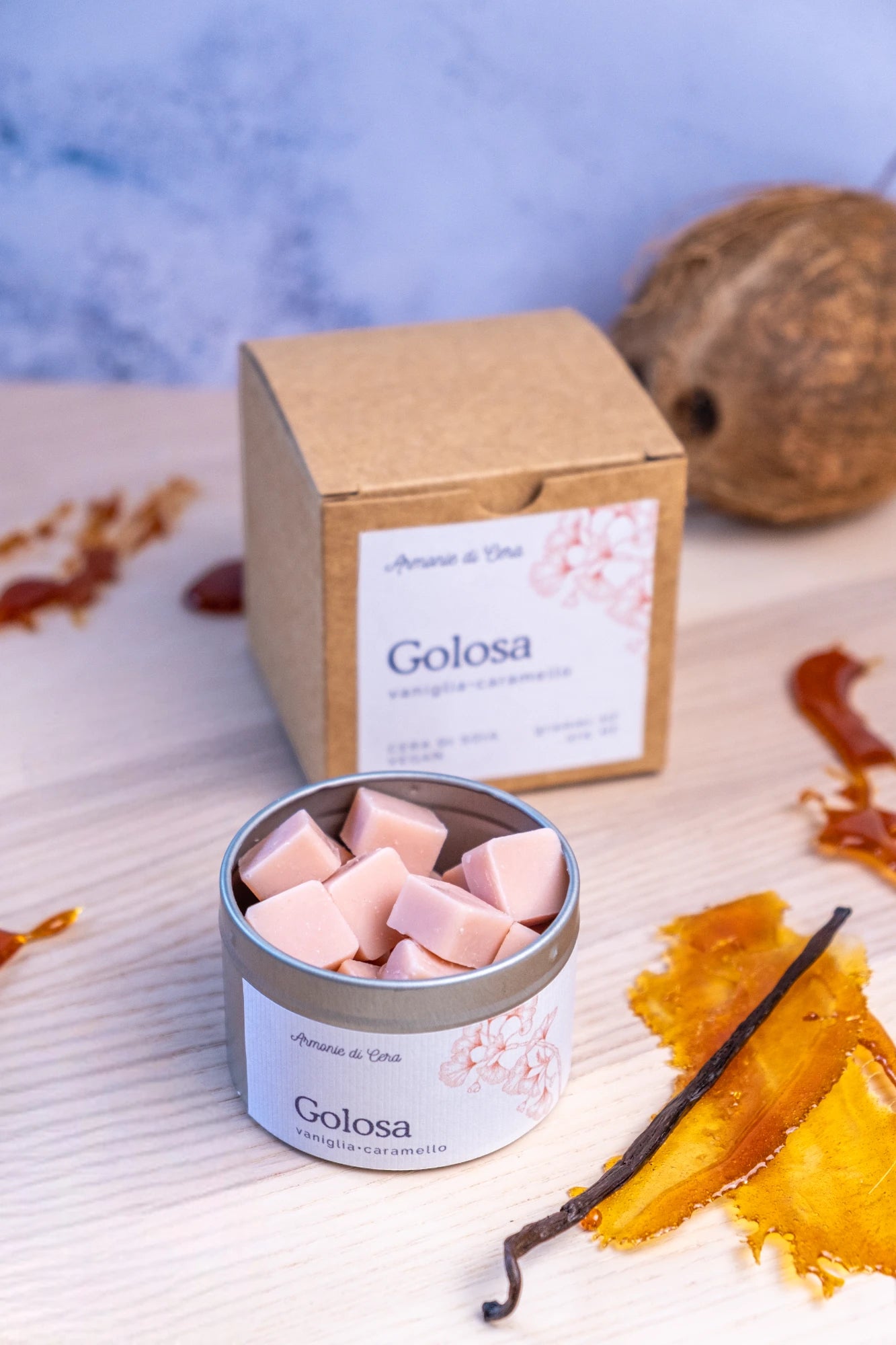 Golosa • vaniglia e caramello