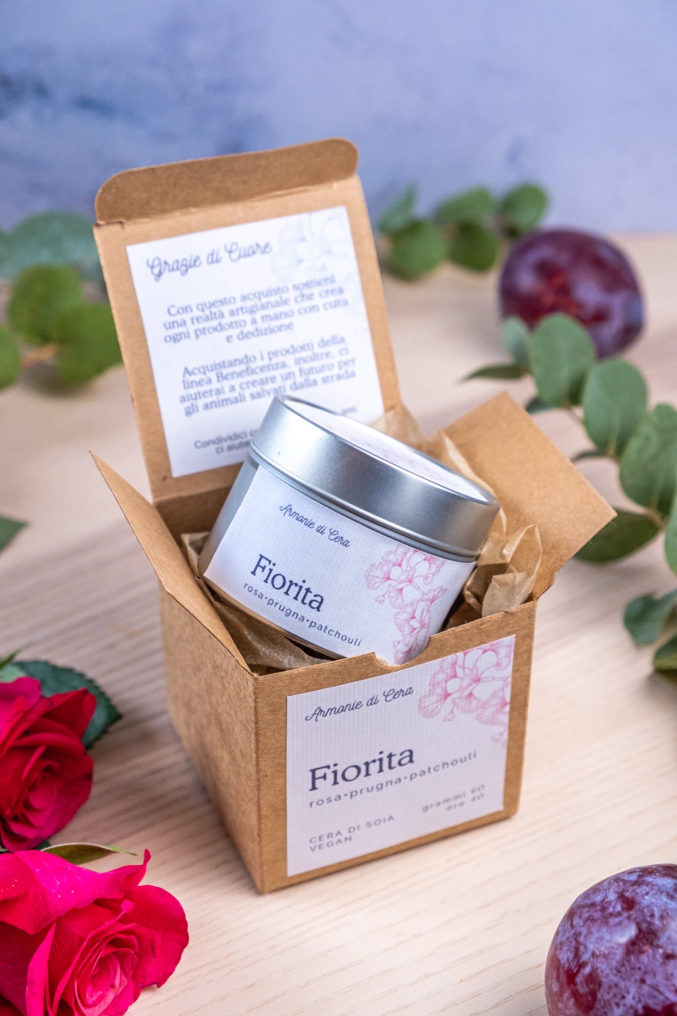 Fiorita • rosa, prugna e patchouli
