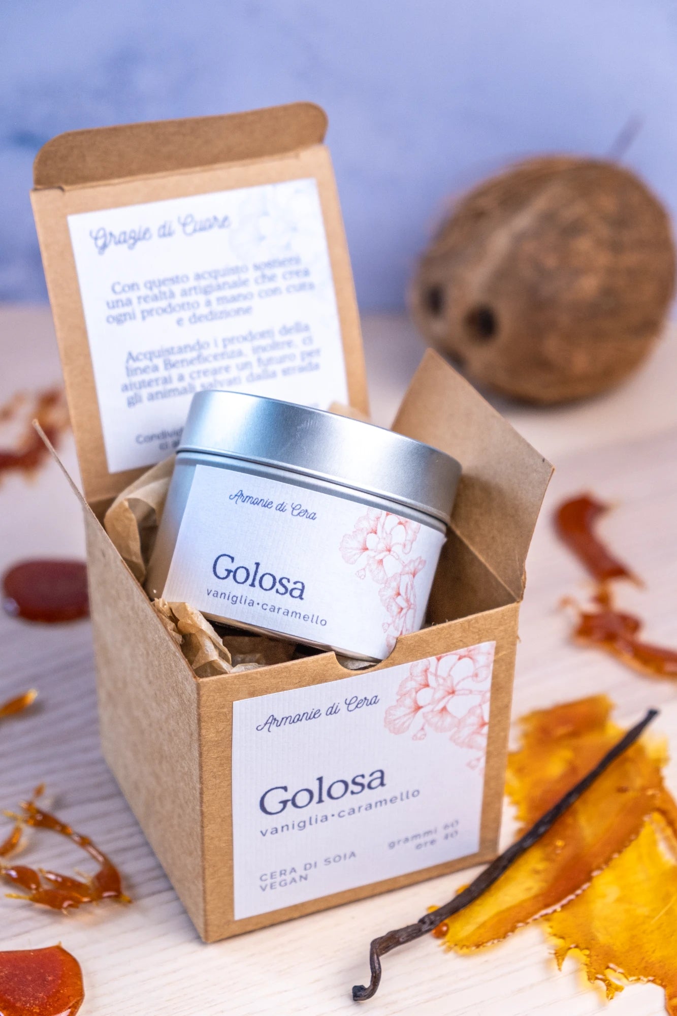 Golosa • vaniglia e caramello