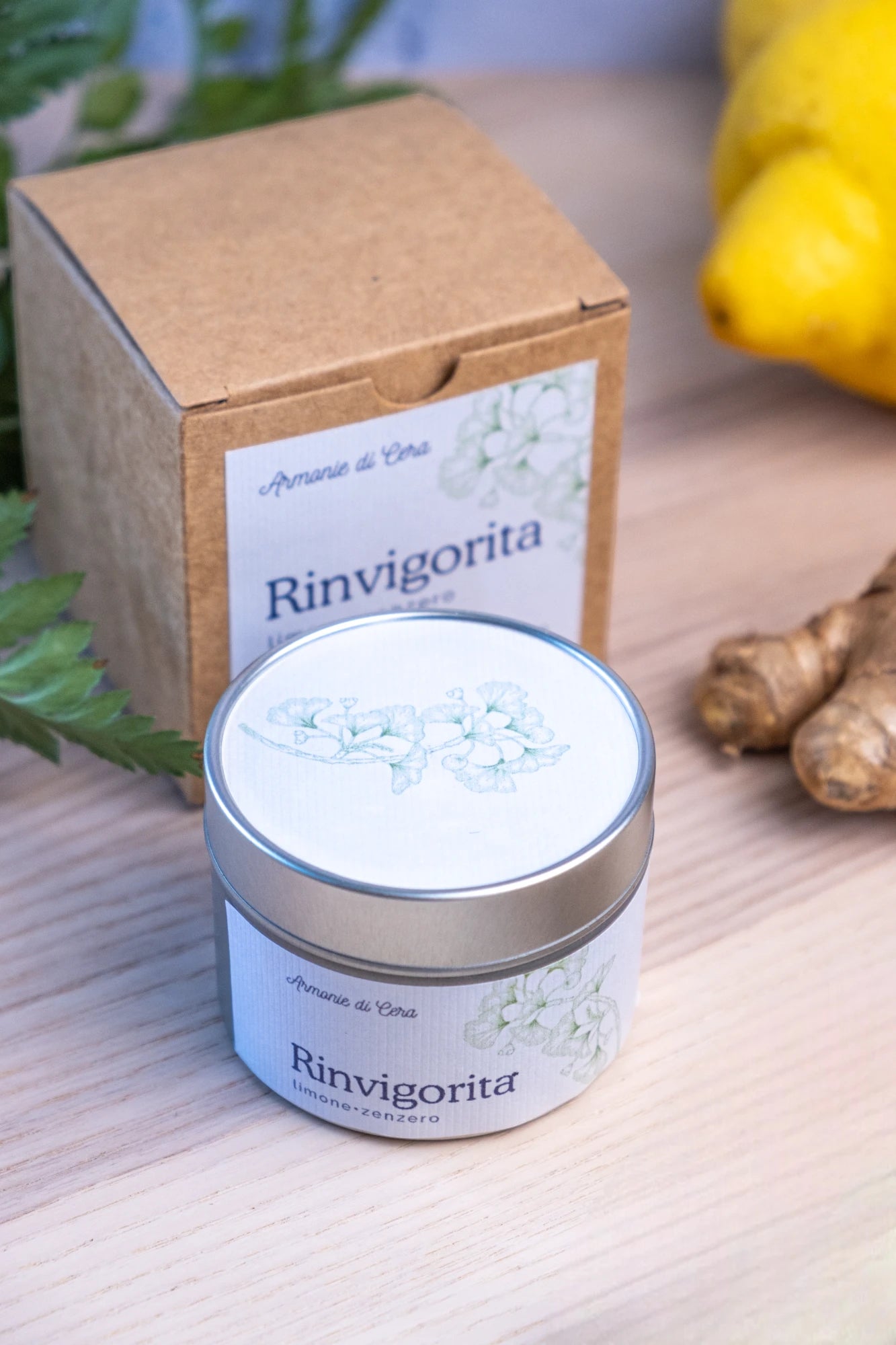 Rinvigorita • limone e zenzero