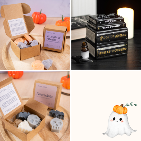 Bruciatore Libri + cialde Halloween