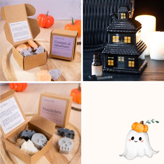 Bruciatore Casa Stregata + cialde Halloween
