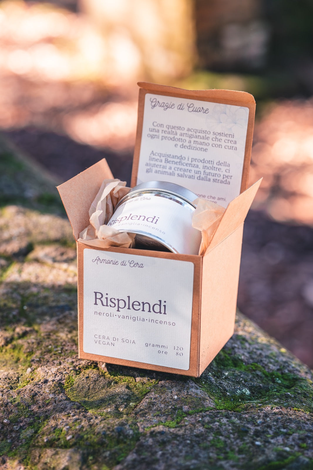 Risplendi • neroli, vaniglia, incenso