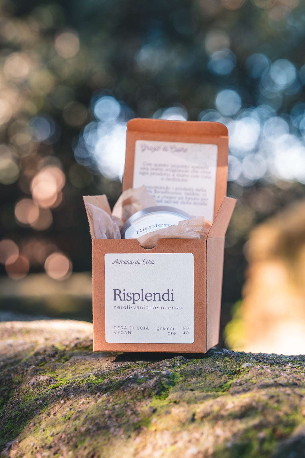 Risplendi • neroli, vaniglia, incenso