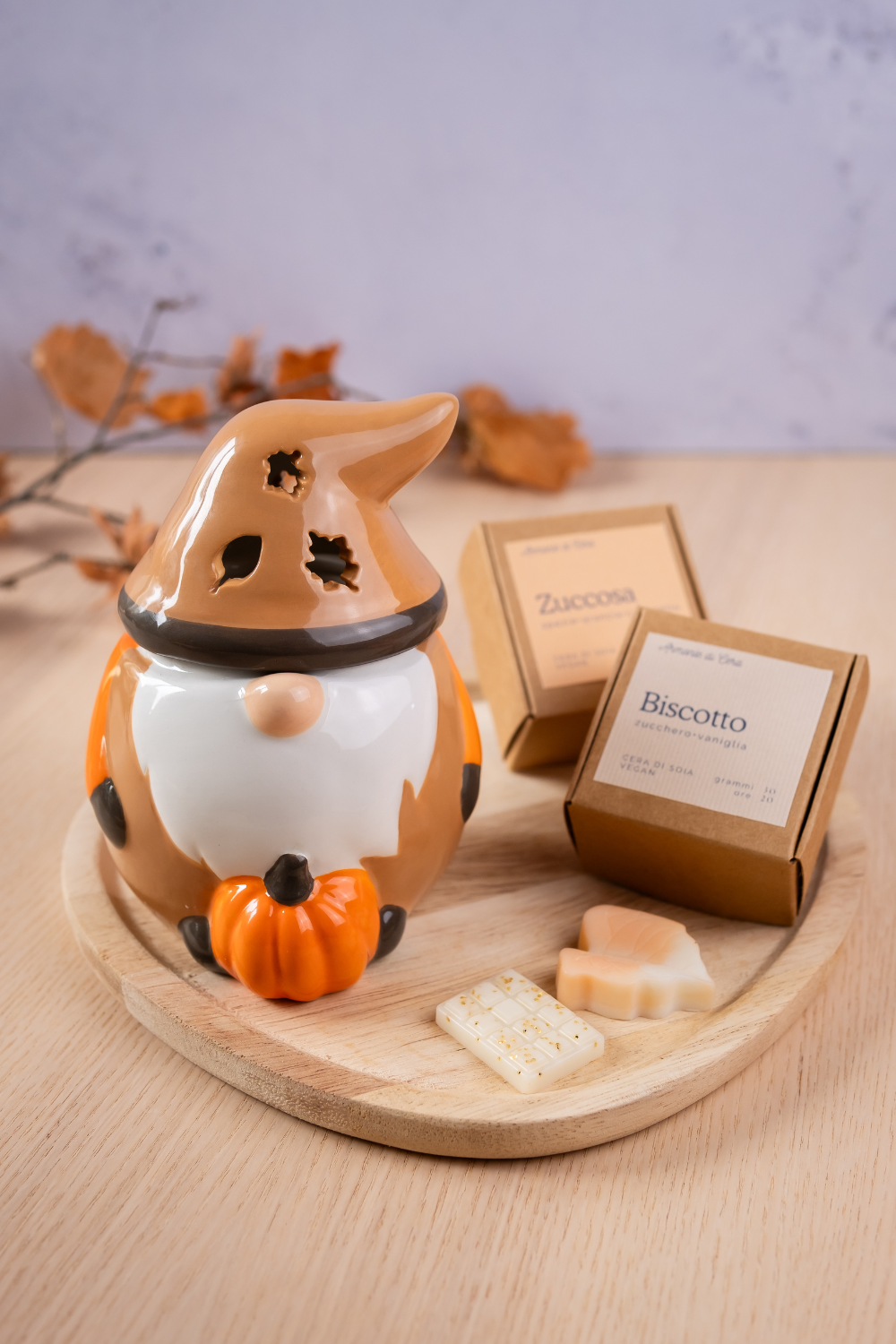 Bruciatore Gnomo + Cialde Autunno