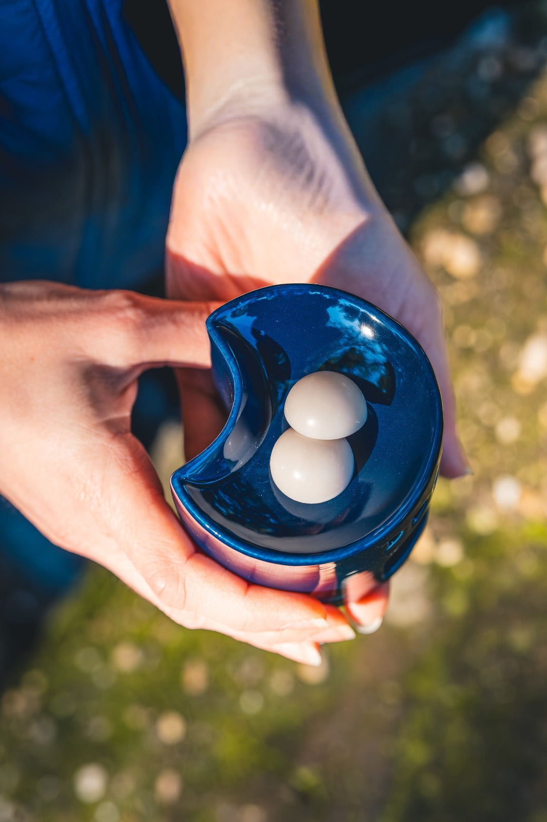 Bruciatore mezzaluna Blu