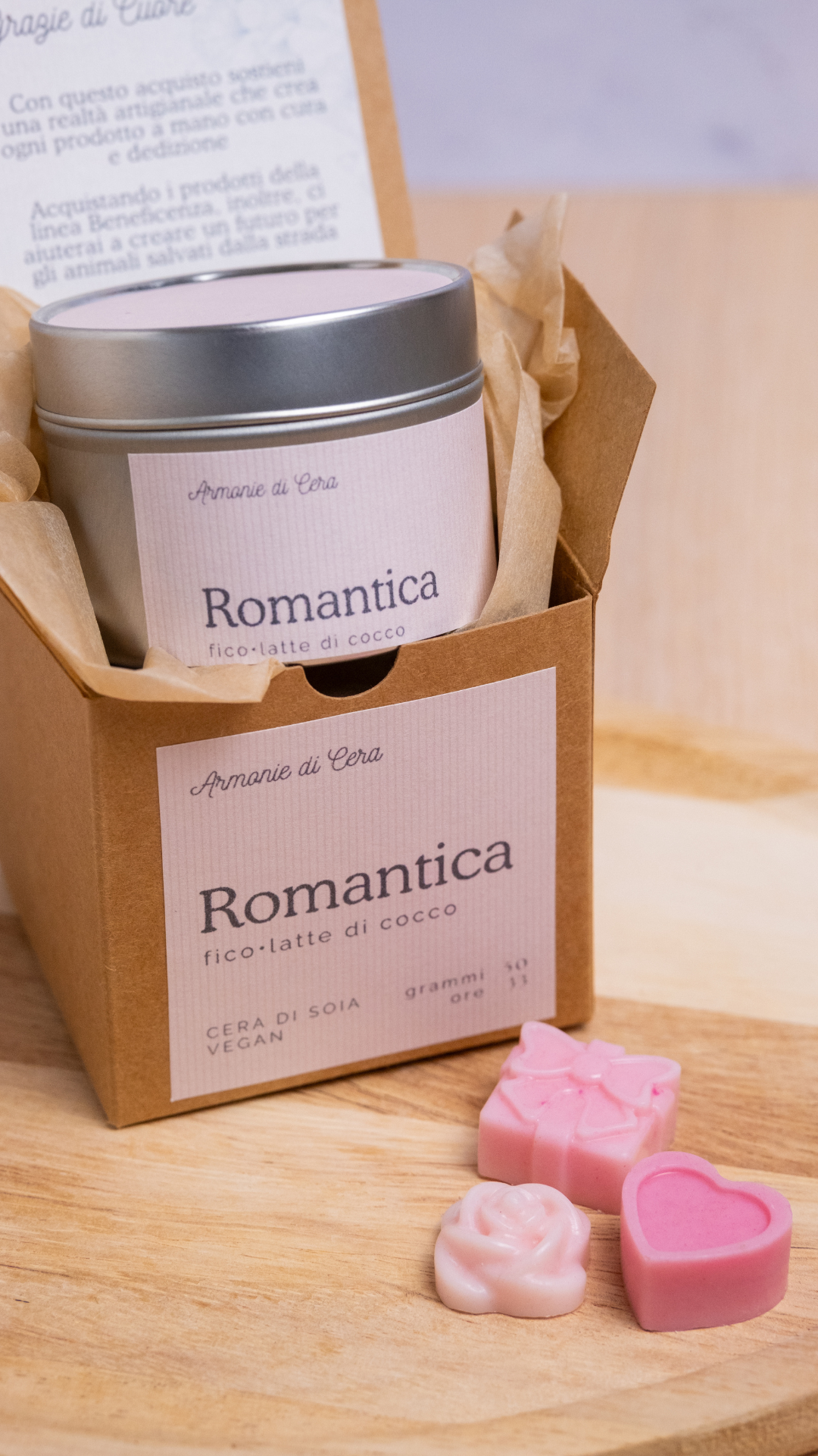 Romantica • fico, latte di cocco