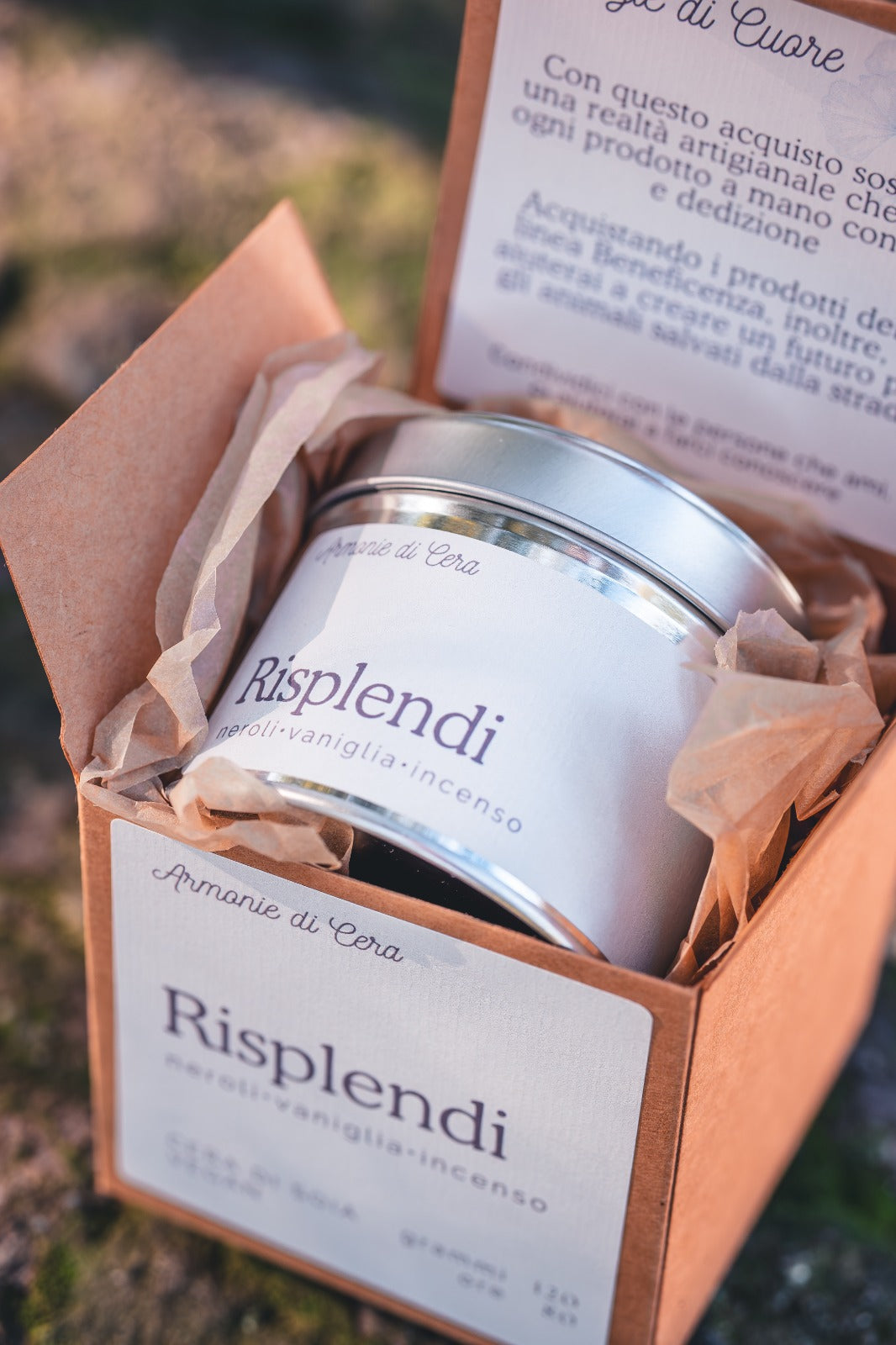 Risplendi • neroli, vaniglia, incenso