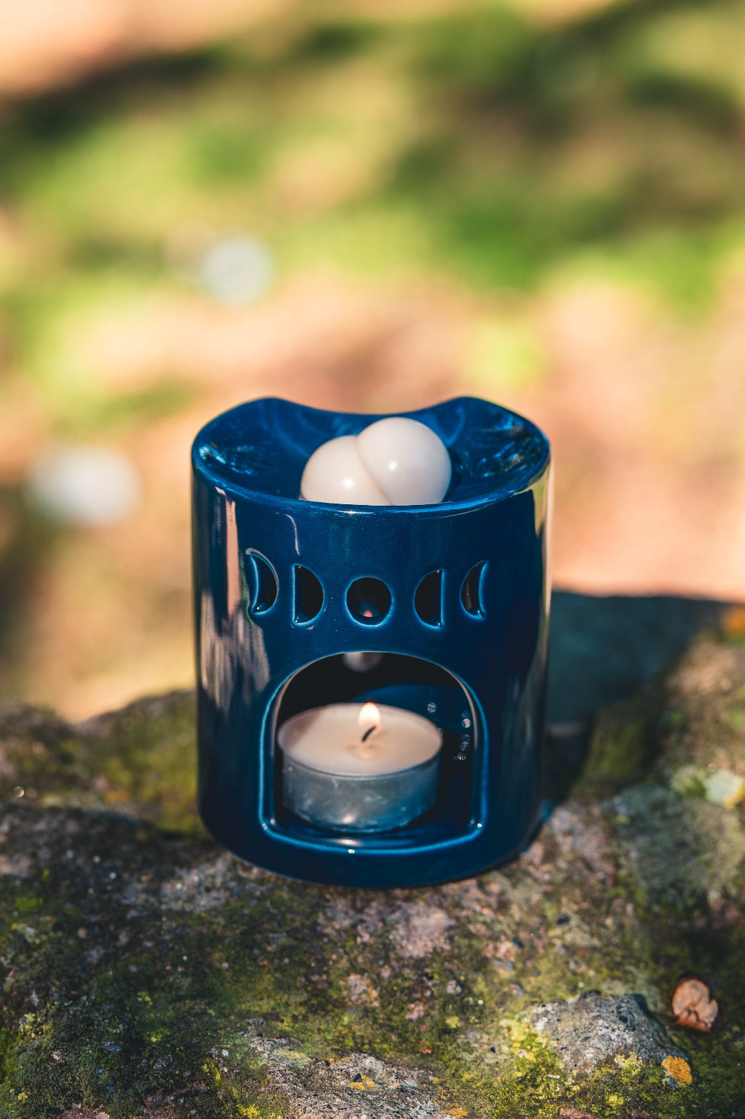 Bruciatore mezzaluna Blu