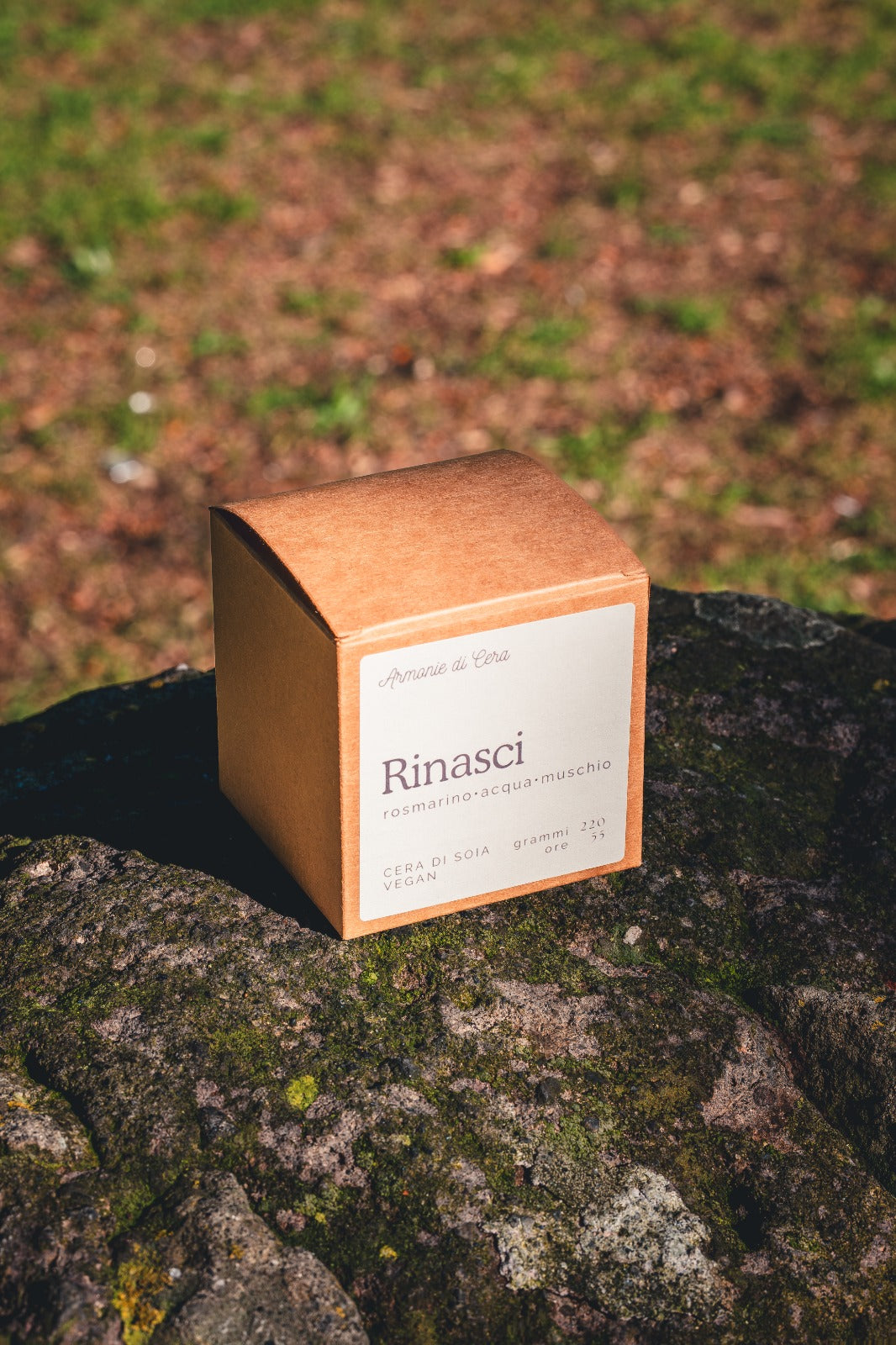 Rinasci • rosmarino, acqua, muschio