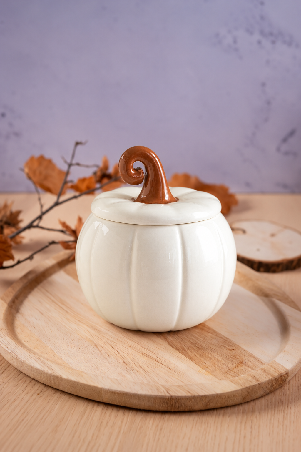 Bruciatore Zucca Bianca Liscia