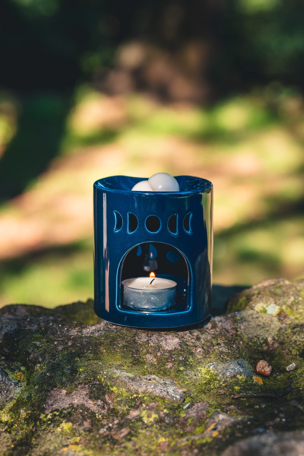 Bruciatore mezzaluna Blu