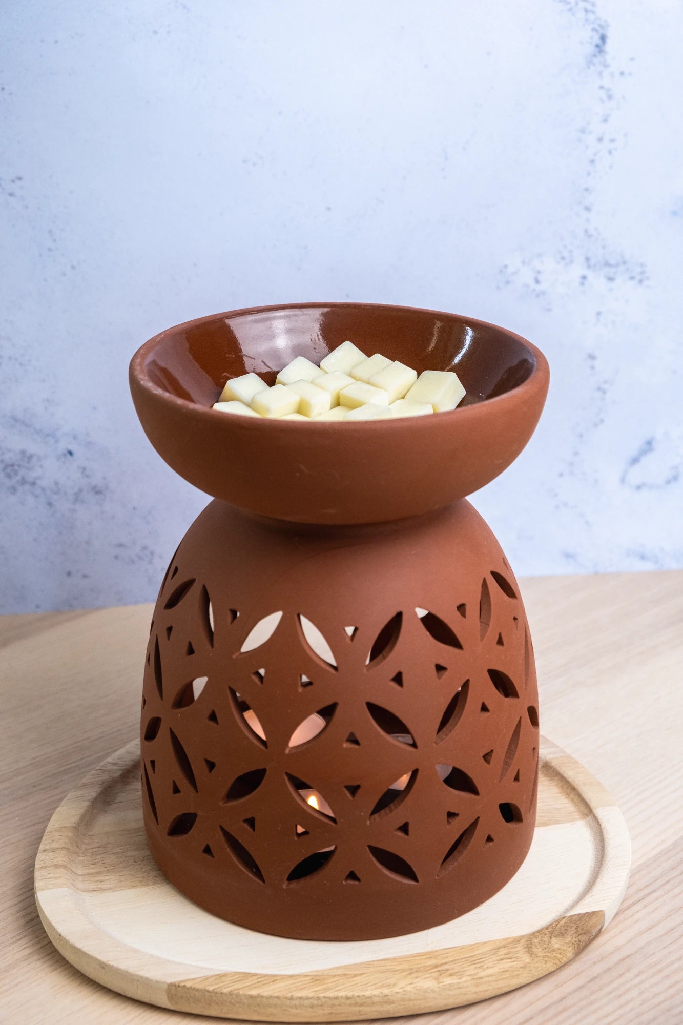 Confezioni Repellenti + bruciatore terracotta grande