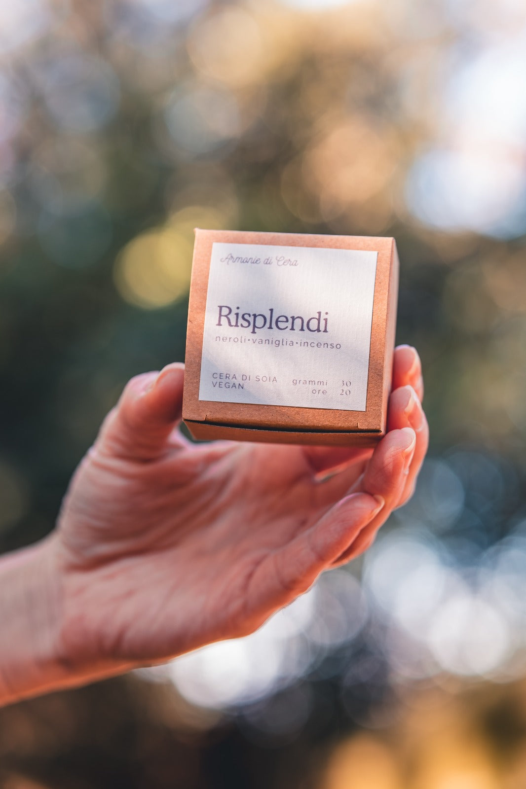 Risplendi • neroli, vaniglia, incenso