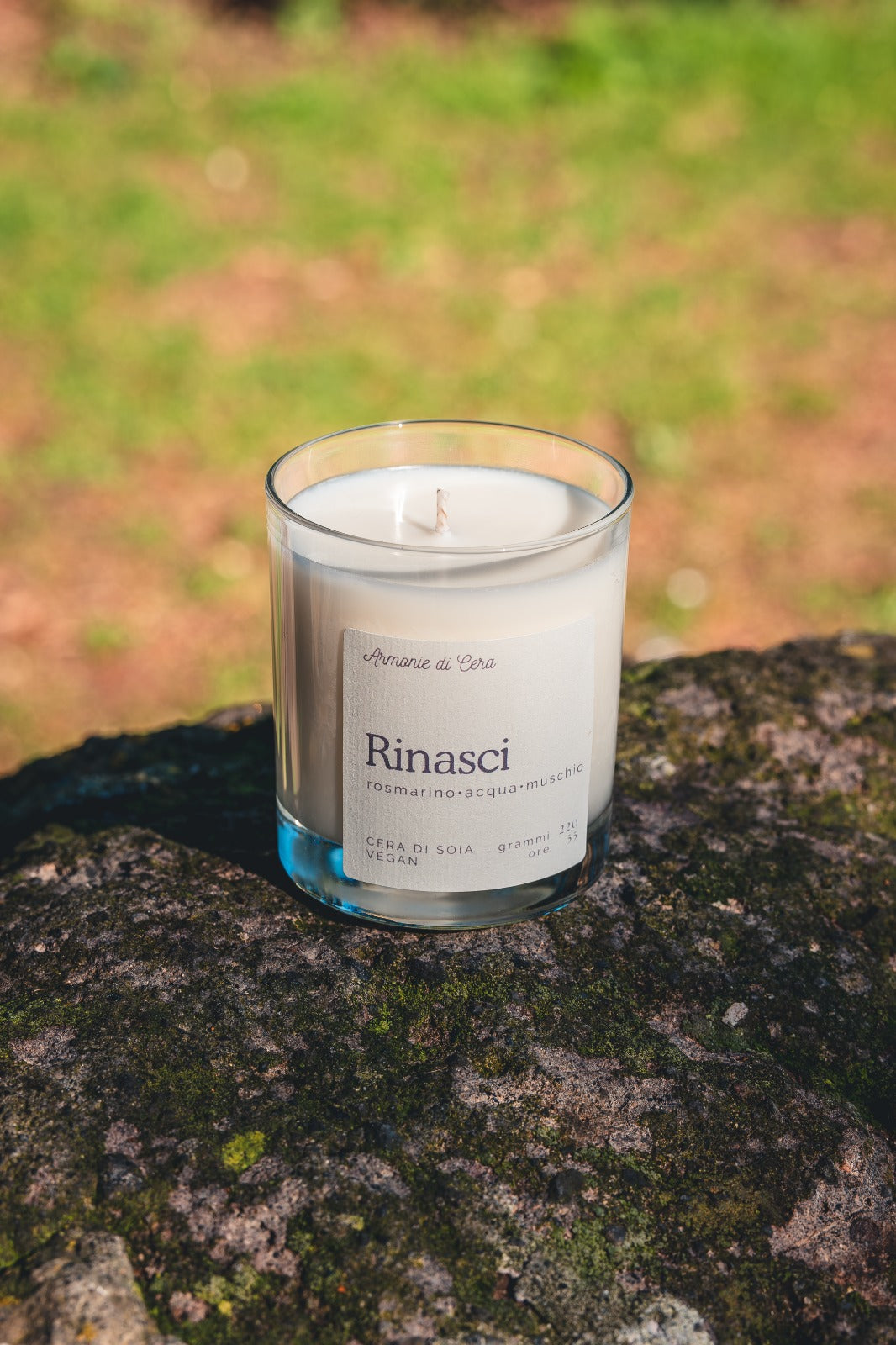 Rinasci • rosmarino, acqua, muschio